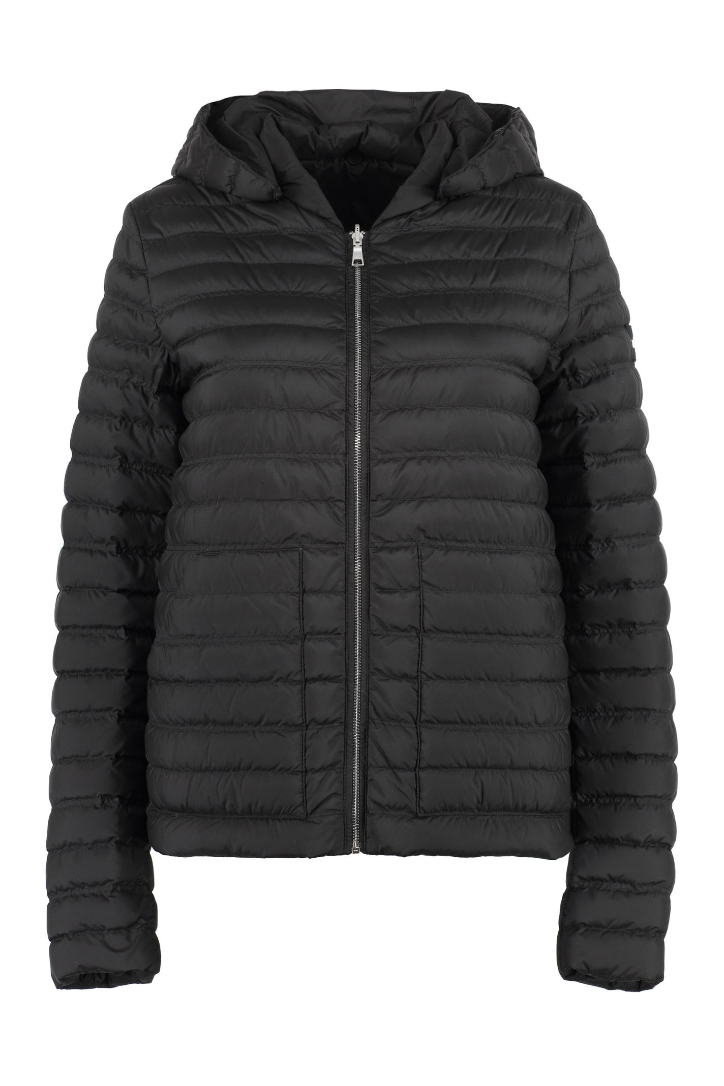 Add Hooded Reversible Down Jacket