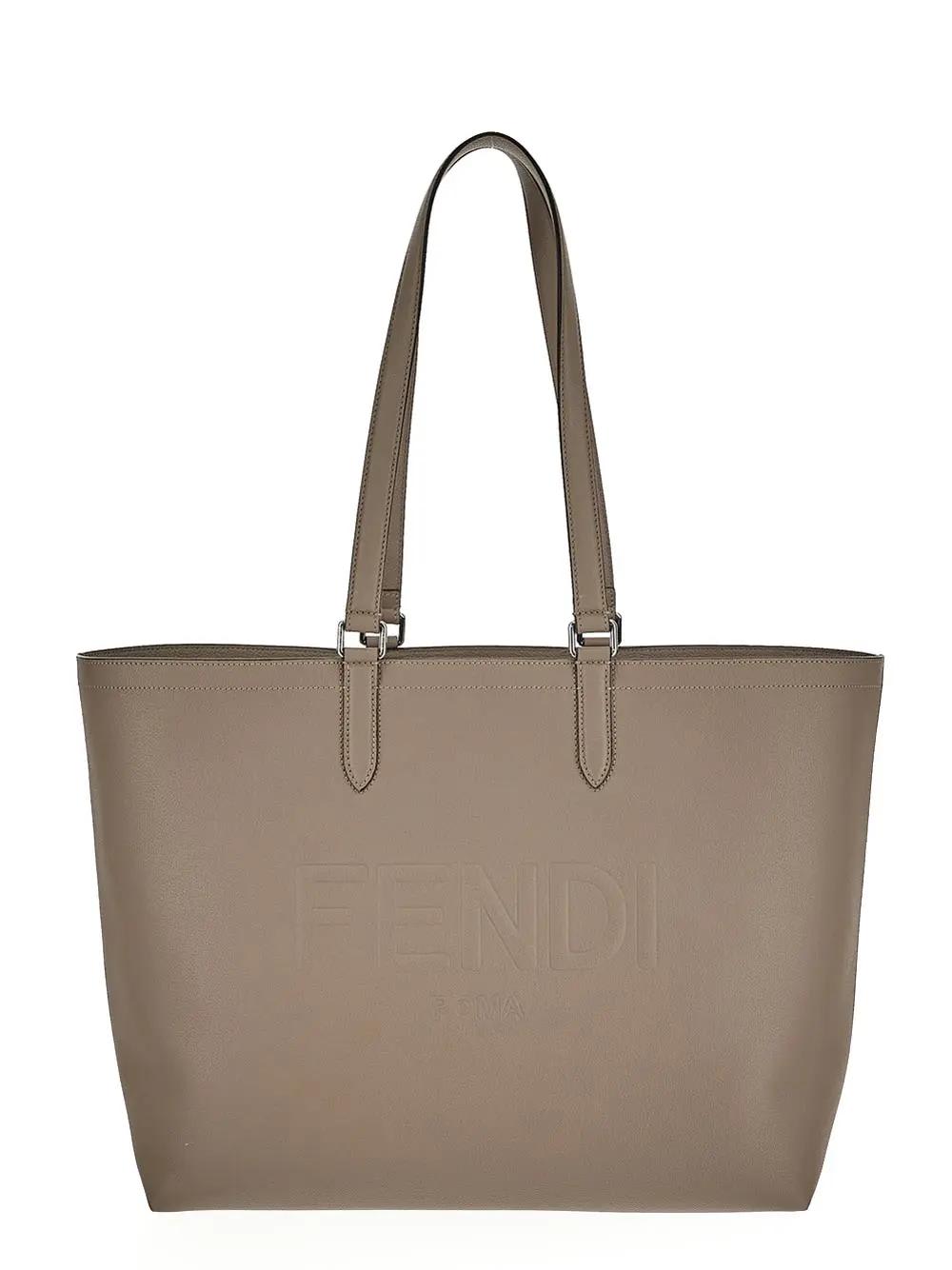 Shop Fendi Go To Shopper Bag In Corda Palladio