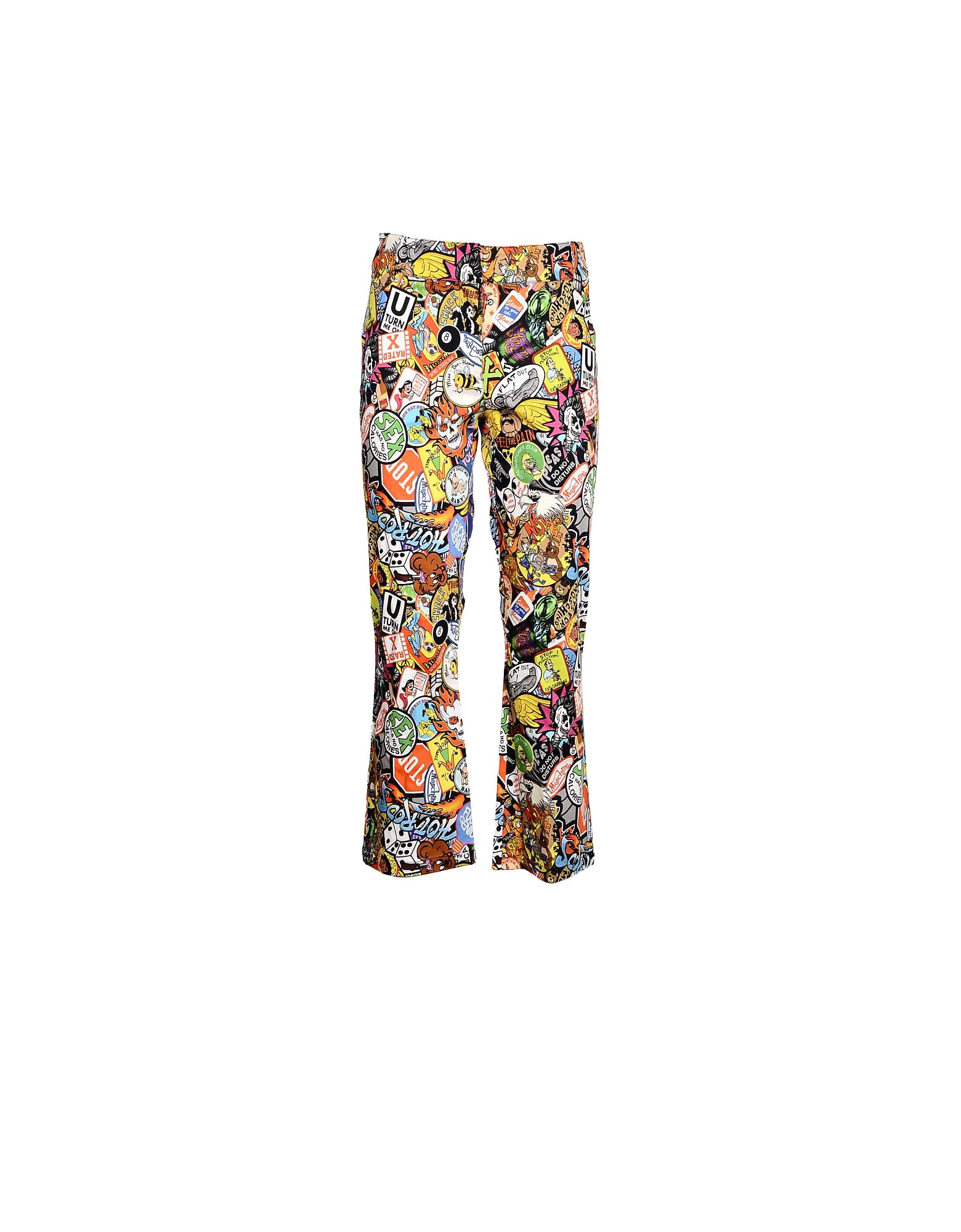 Moschino Womens Multicolor Pants