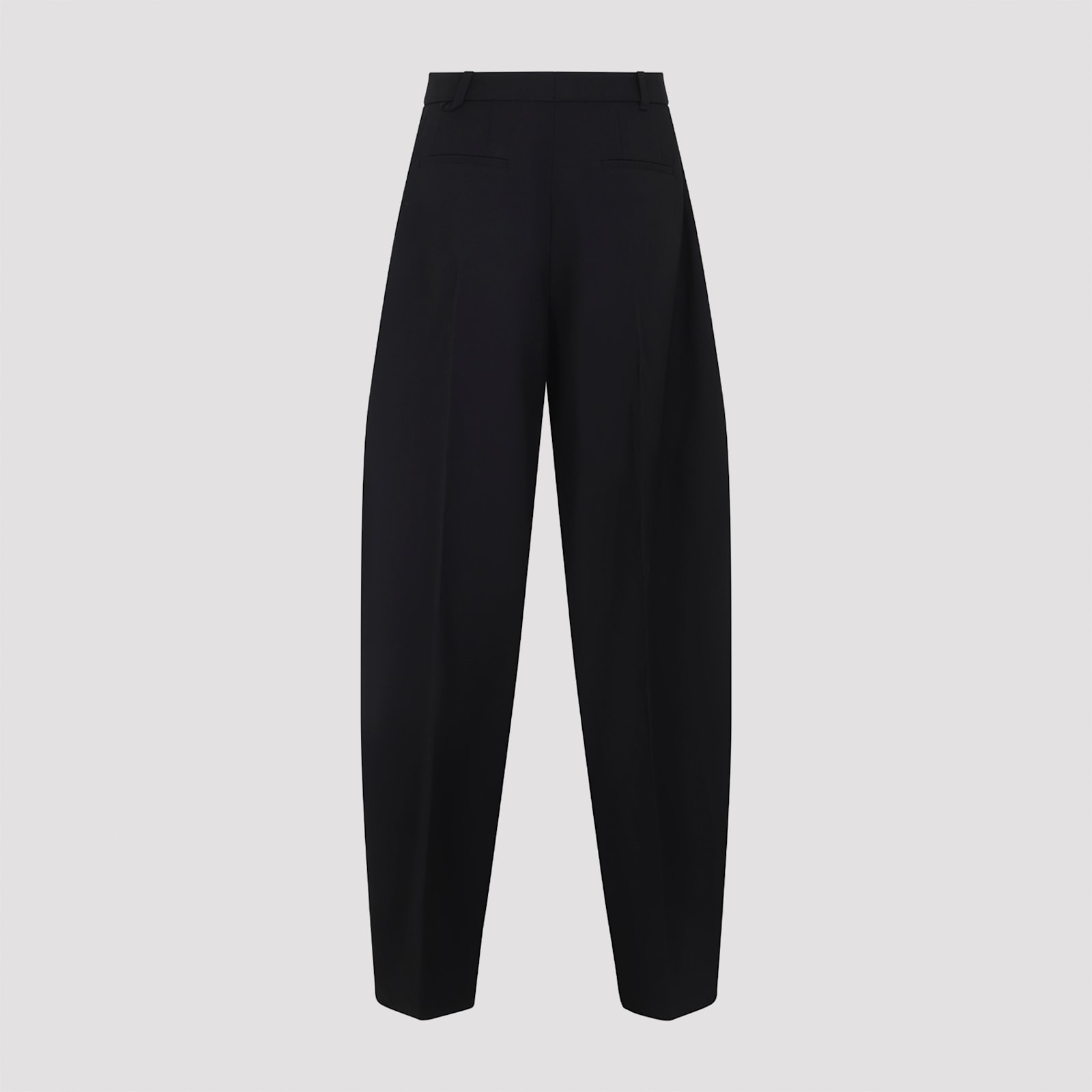 Jacquemus Women Le Pantalon Ovalo Trousers In Black
