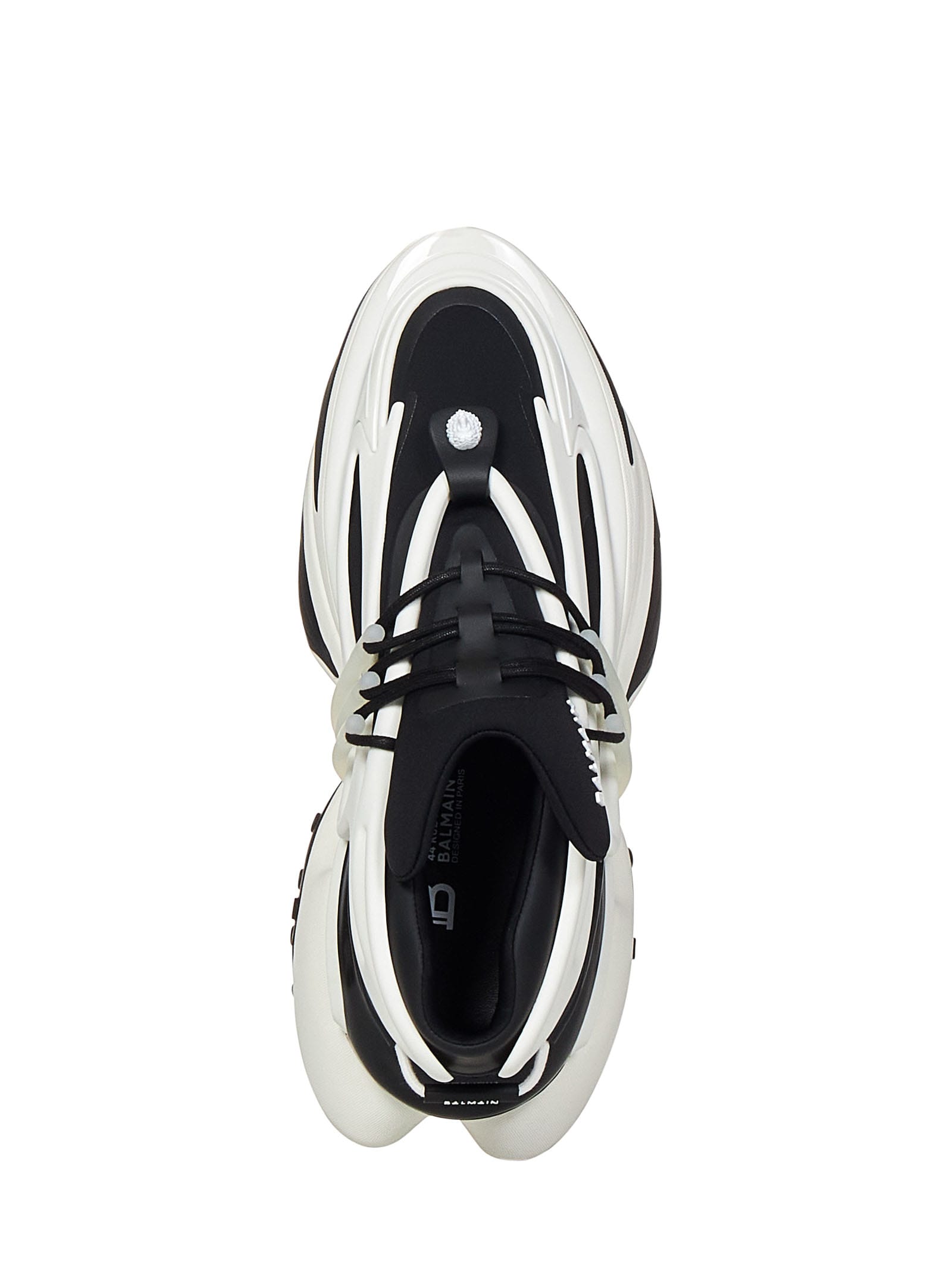 Shop Balmain Paris Unicorn Sneakers In White