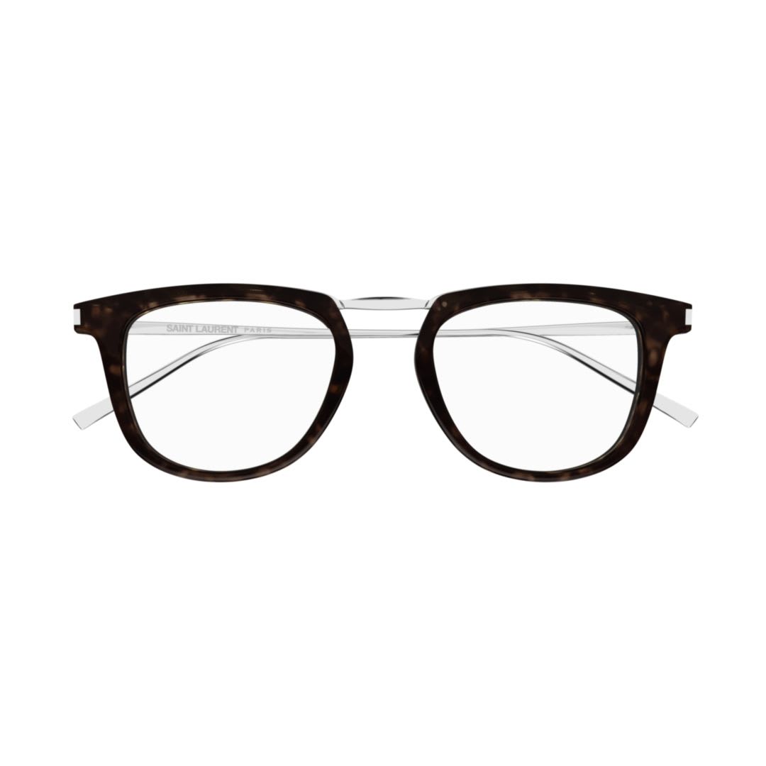 Saint Laurent Sl 753 Opt-002 Havana-silver-transparent