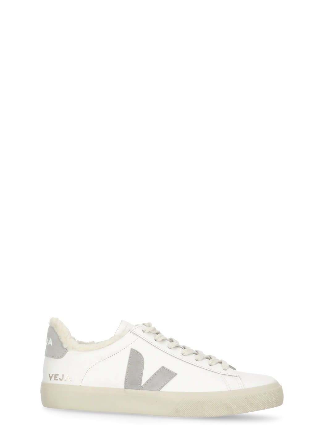 Veja Campo Fured Sneakers In White
