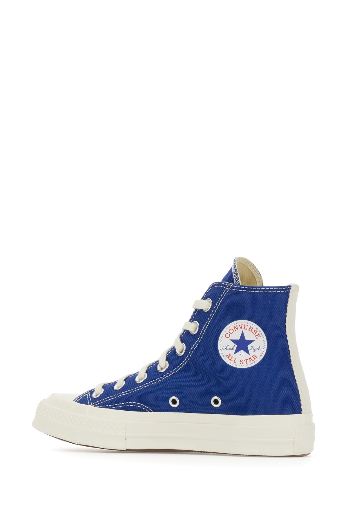 Shop Comme Des Garçons Play Blue Canvas Chuck 70 Sneakers In 2