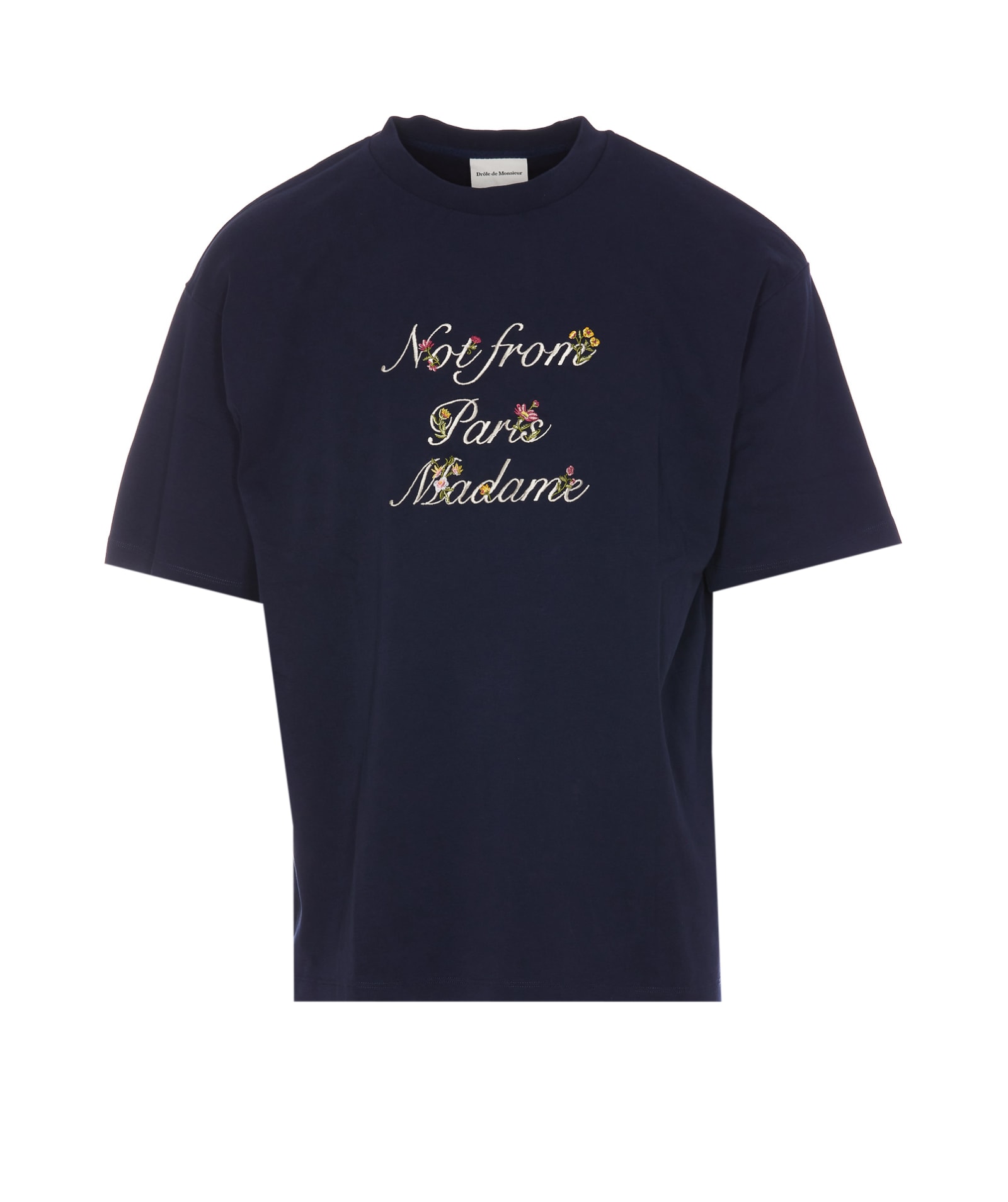 Dr le De Monsieur Nfpm Fleurs T shirt In Blue ModeSens