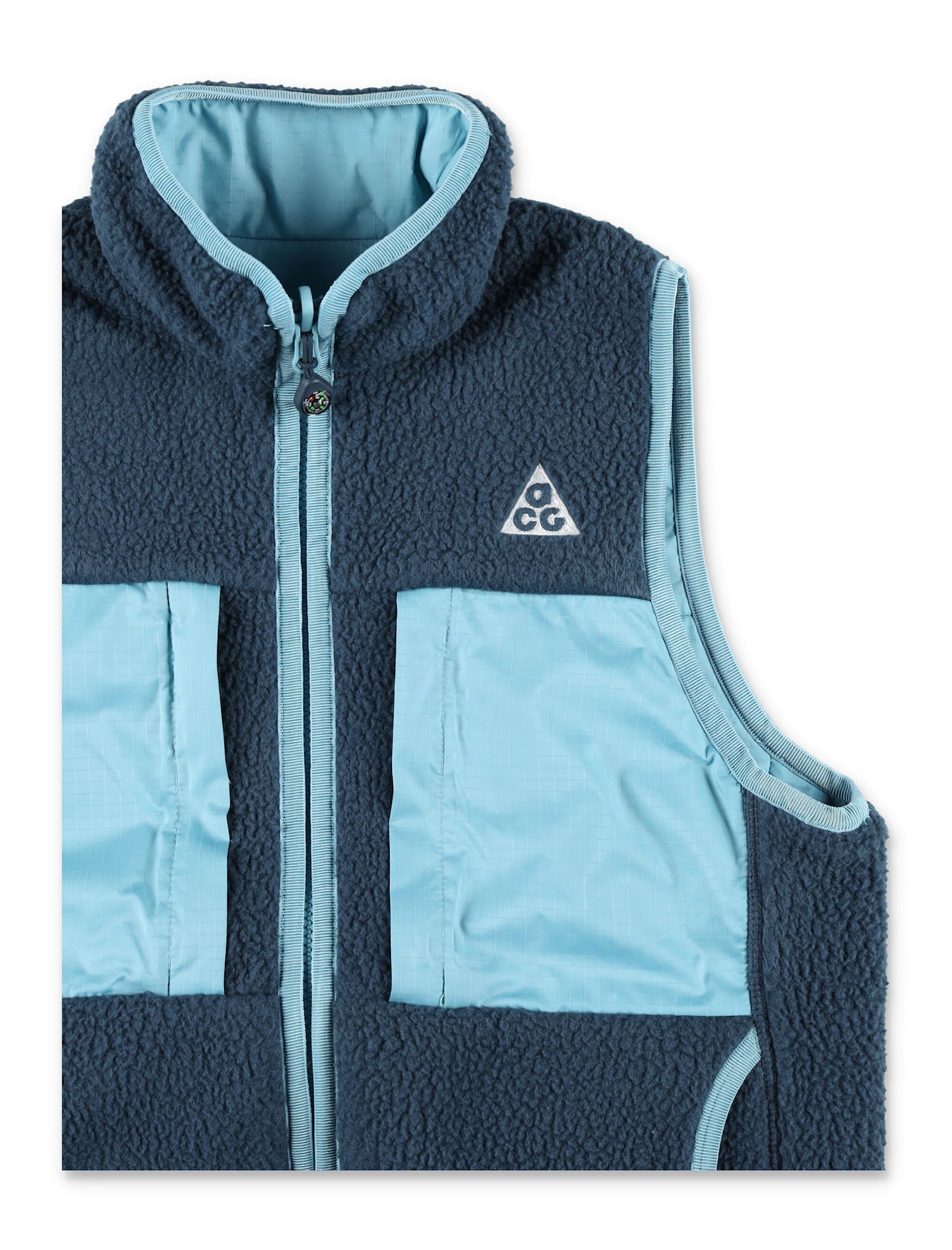 Shop Nike Kid - Therma-fit Reversible Gilet In Navy