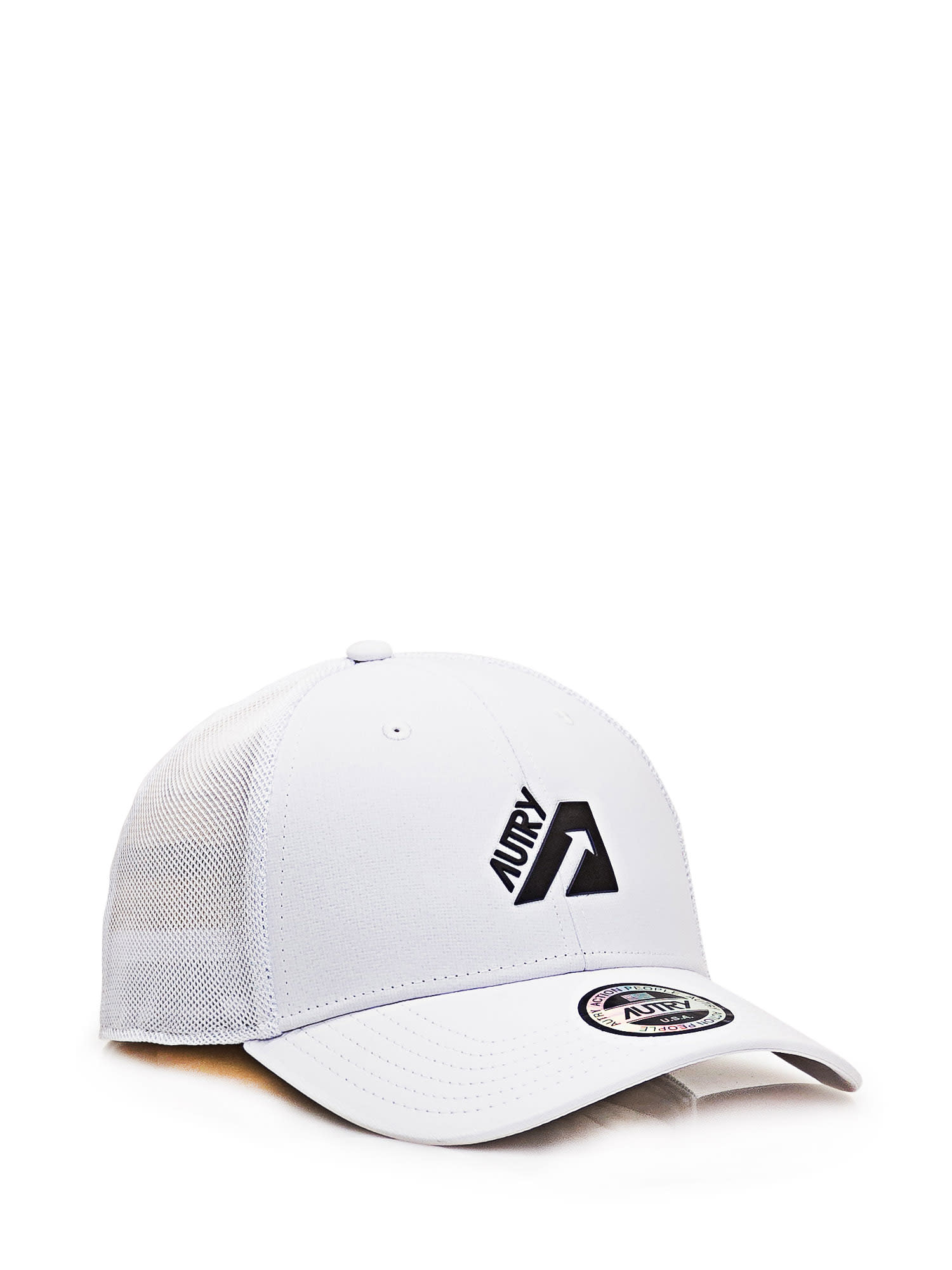 Shop Autry Cap With Logo In White