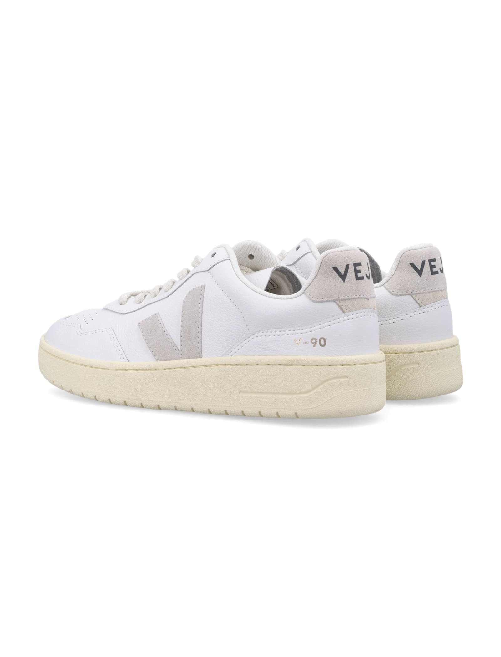 Veja V-90 Sneakers In Extra White Natural