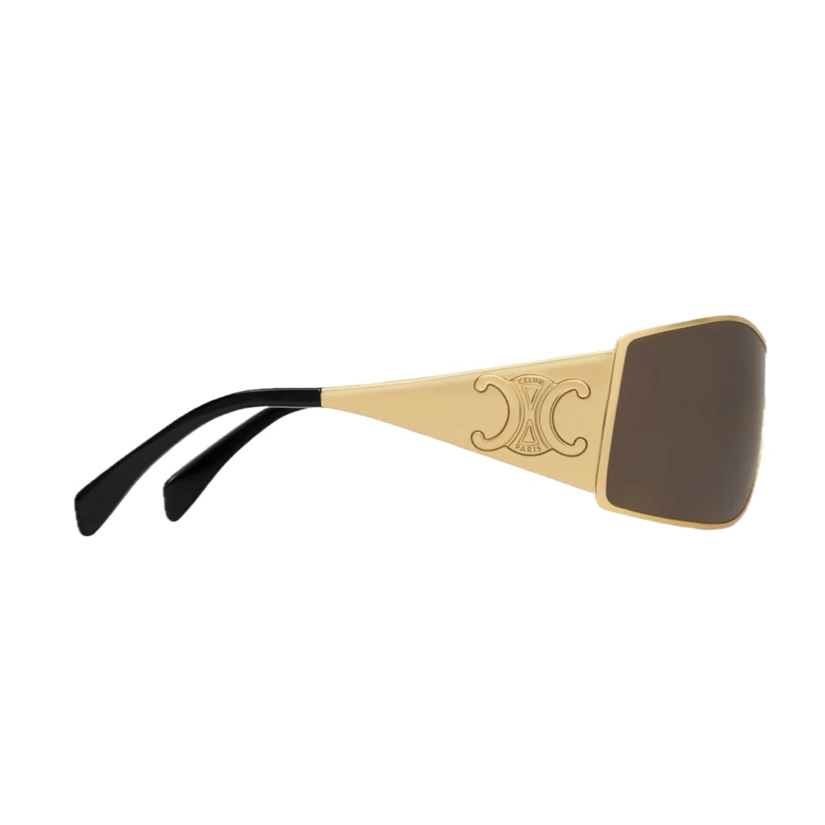 Shop Celine Cl40283u 30e Oro Sunglasses