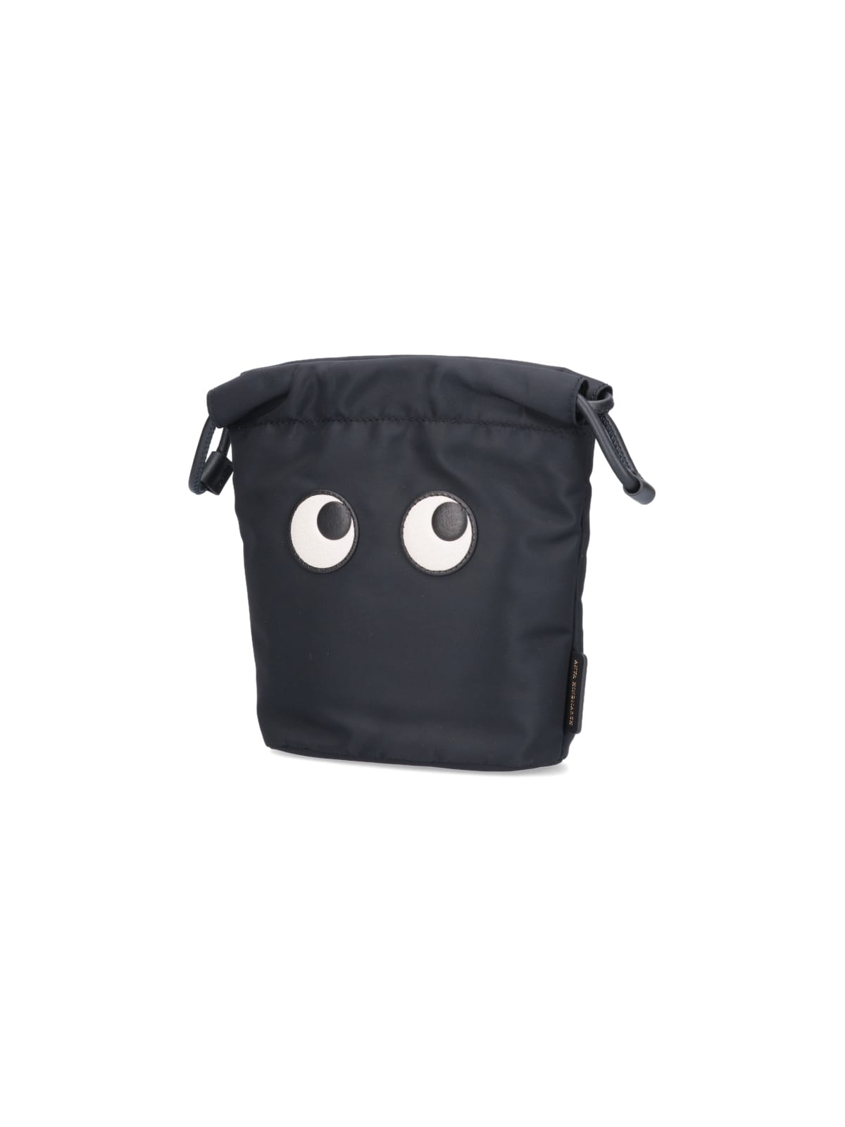 Shop Anya Hindmarch Eyes Pouch In Black