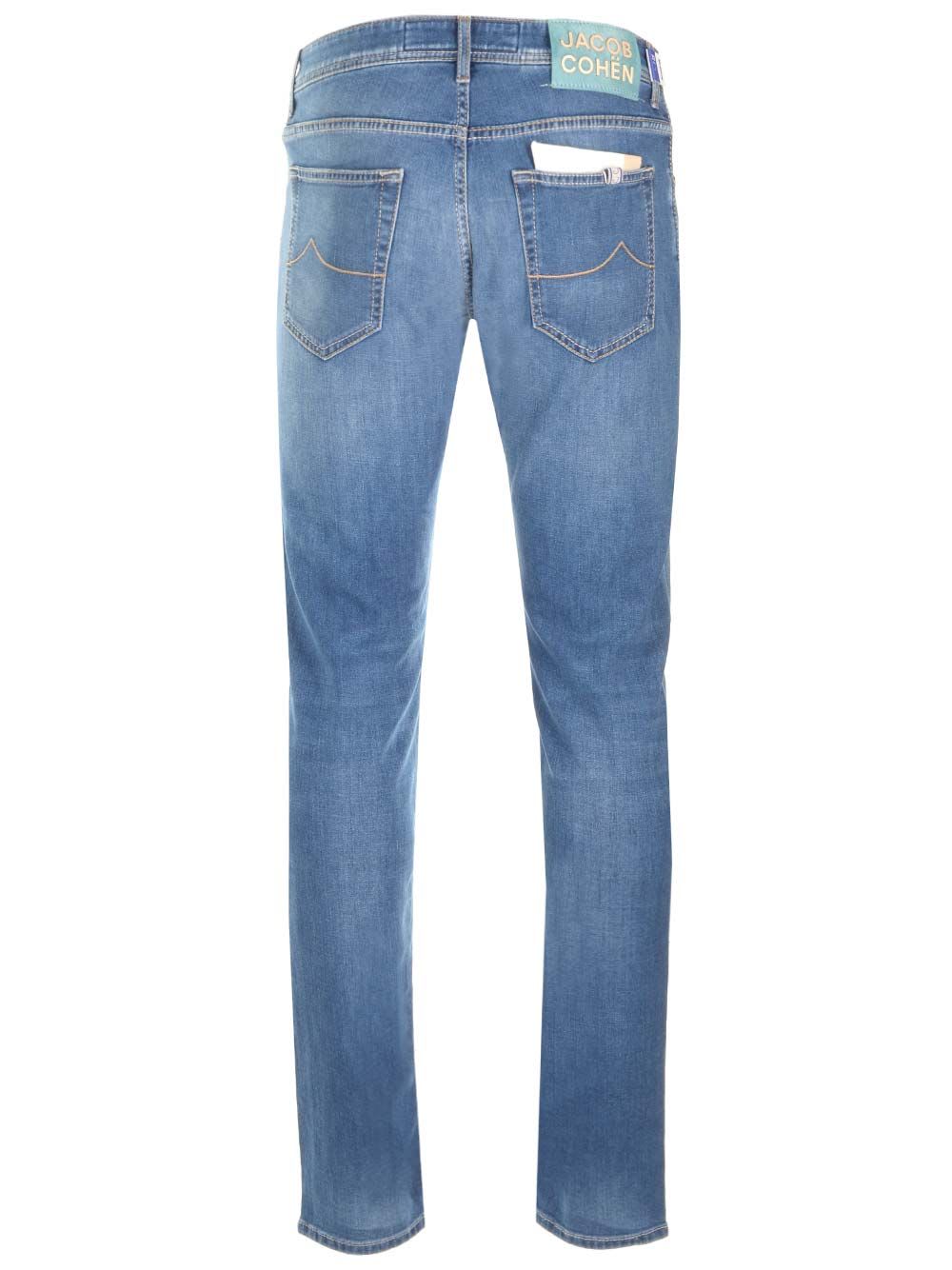 Shop Jacob Cohen Slim Fit Nick Jeans In Blue