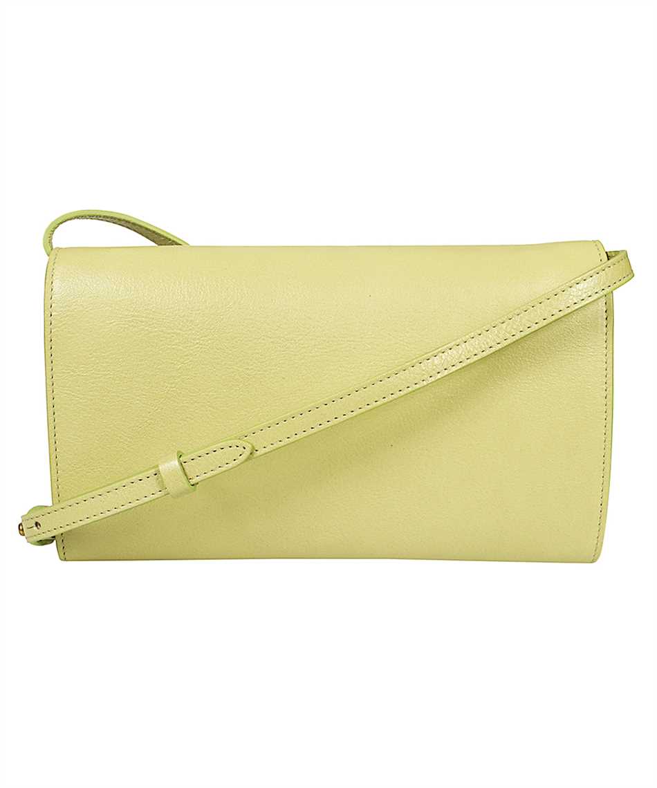 Il Bisonte Leather Clutch In Green