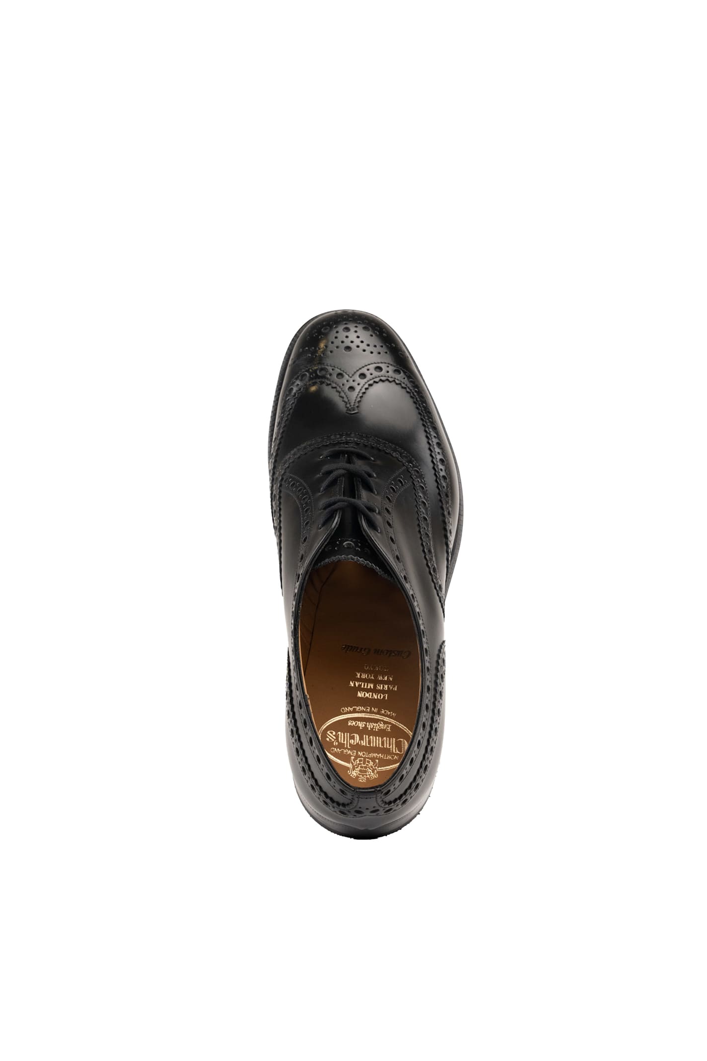 Shop Church's Burwood Oxford Shoes In Leather In Black