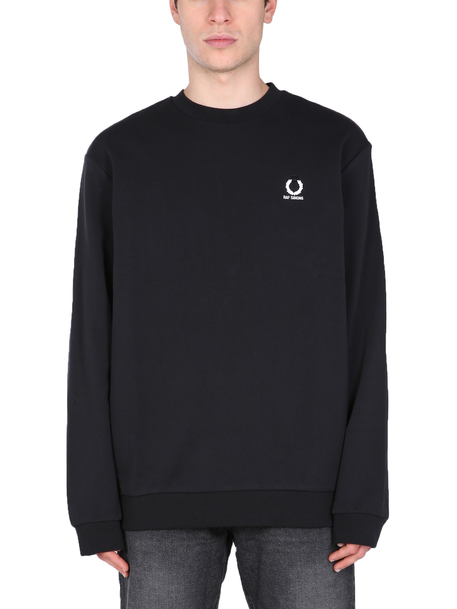 Fred Perry by Raf Simons Crew Neck Sweatshirt