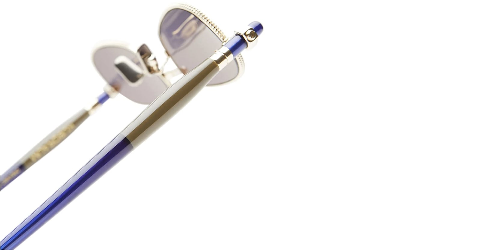 Kuboraum Mask P78 Lgb - Light Gold Sunglasses In Metallic