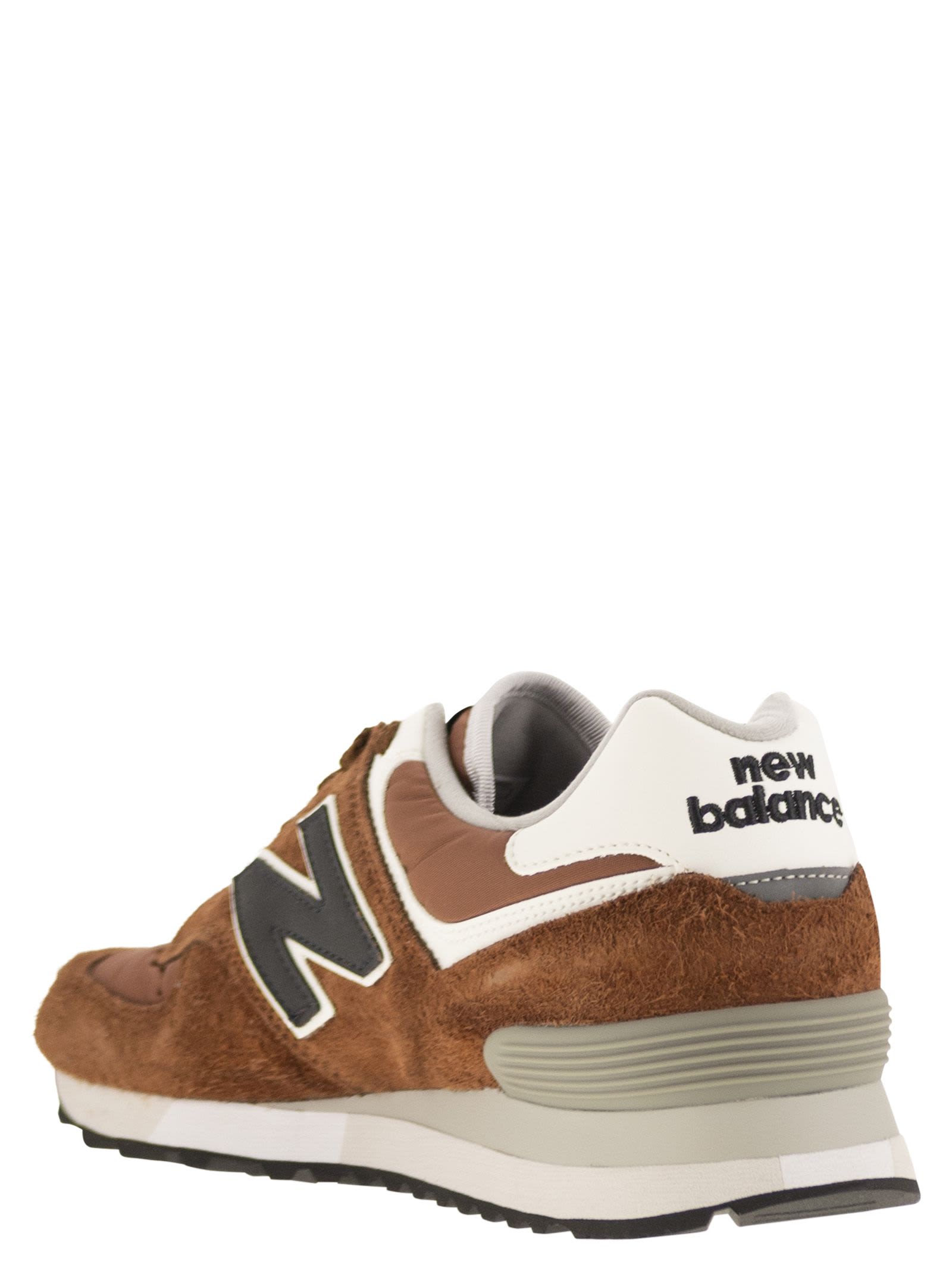 Shop New Balance 576 - Sneakers  In Brown