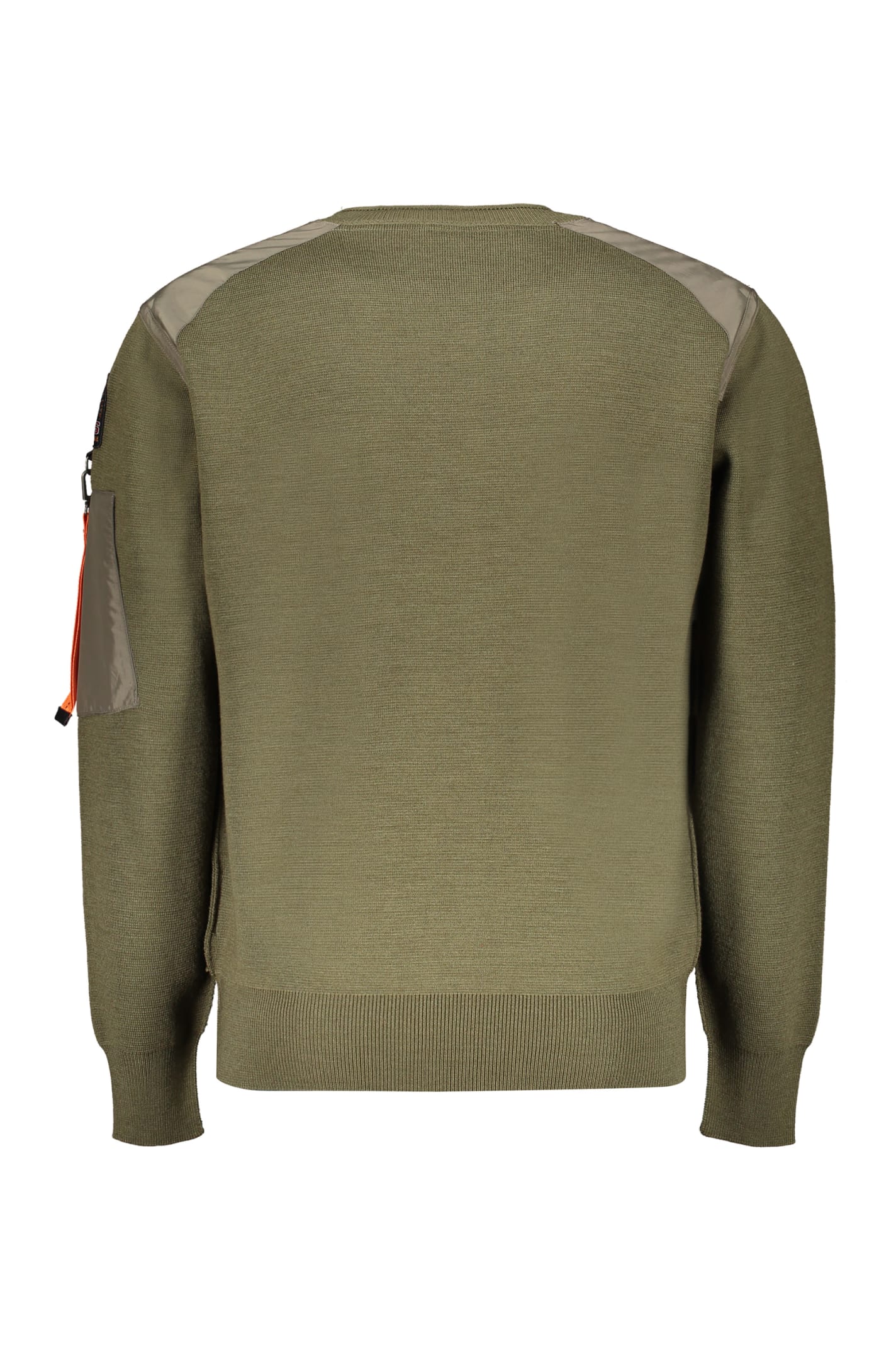 Parajumpers Braw Wool Sweater In Green