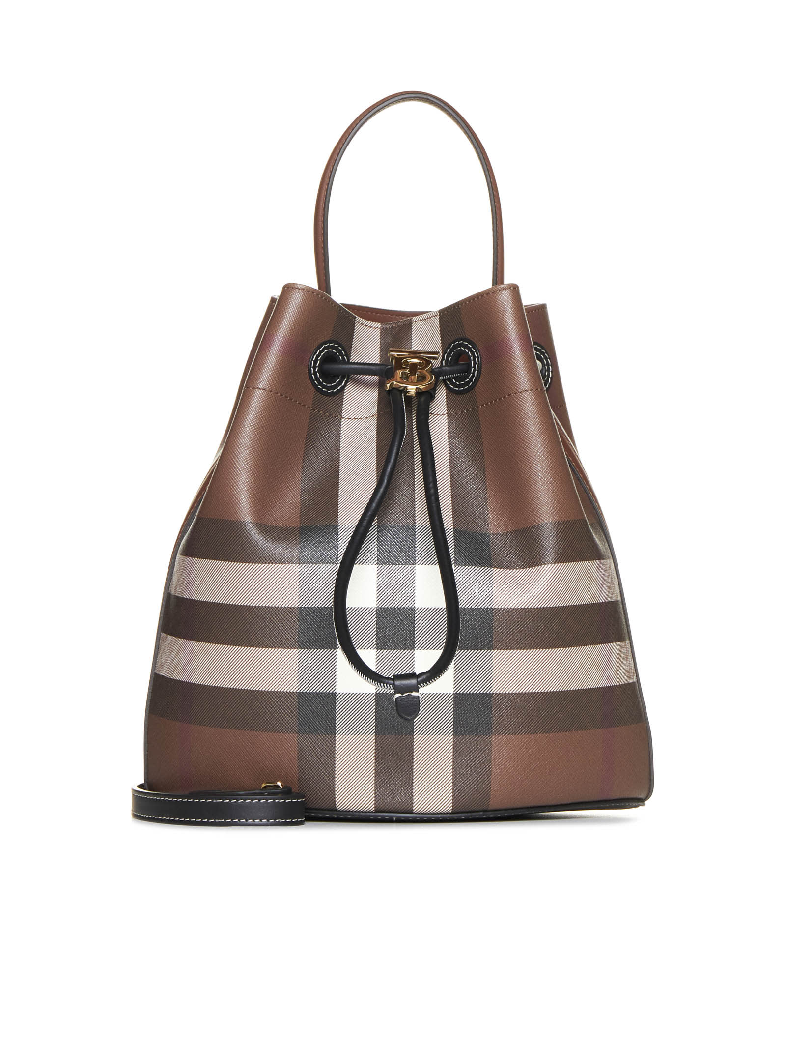 Burberry Tote In Brown