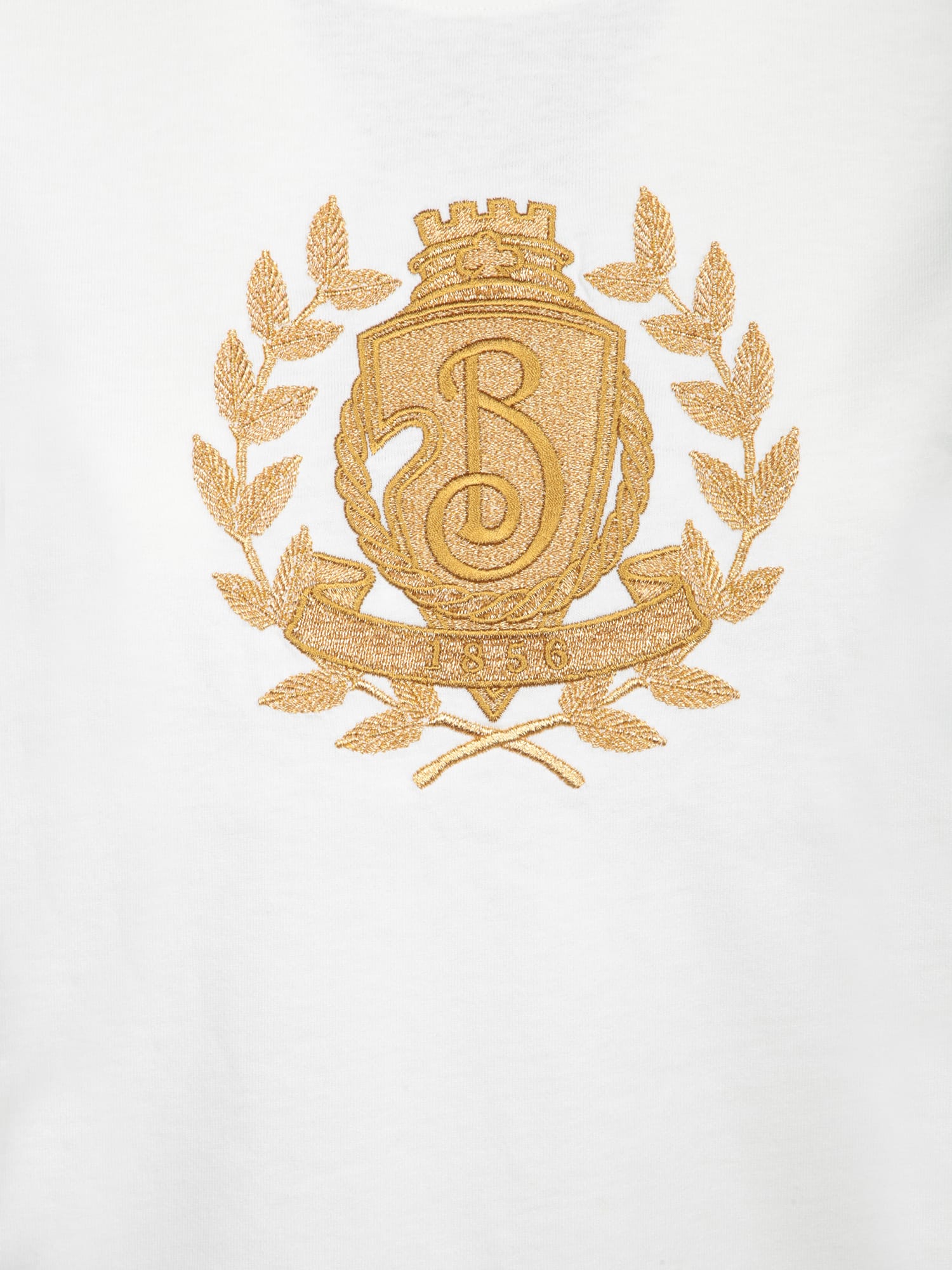 Burberry B Crest T-shirt In White