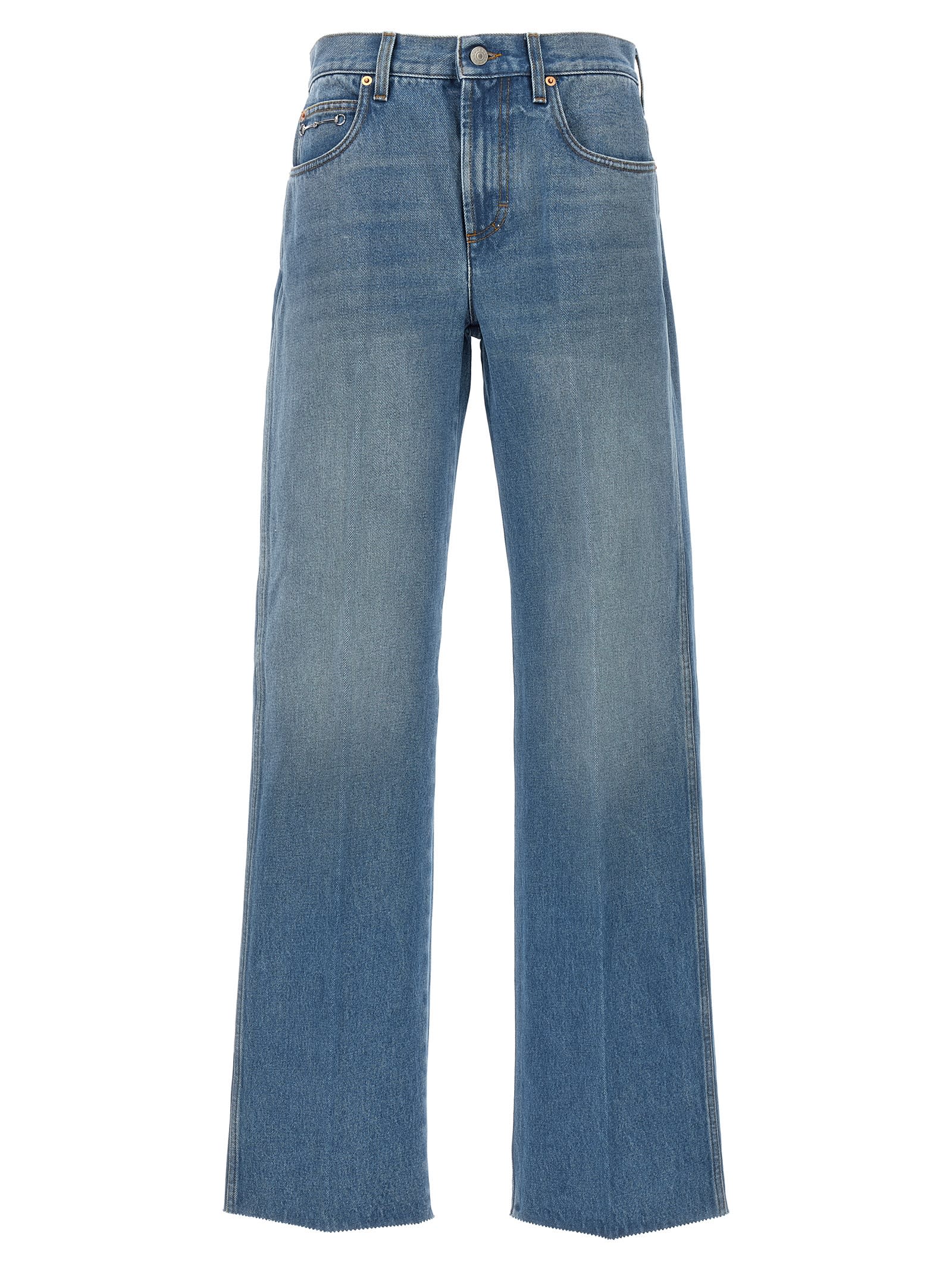 Gucci Relaxed Style Jeans In Blue