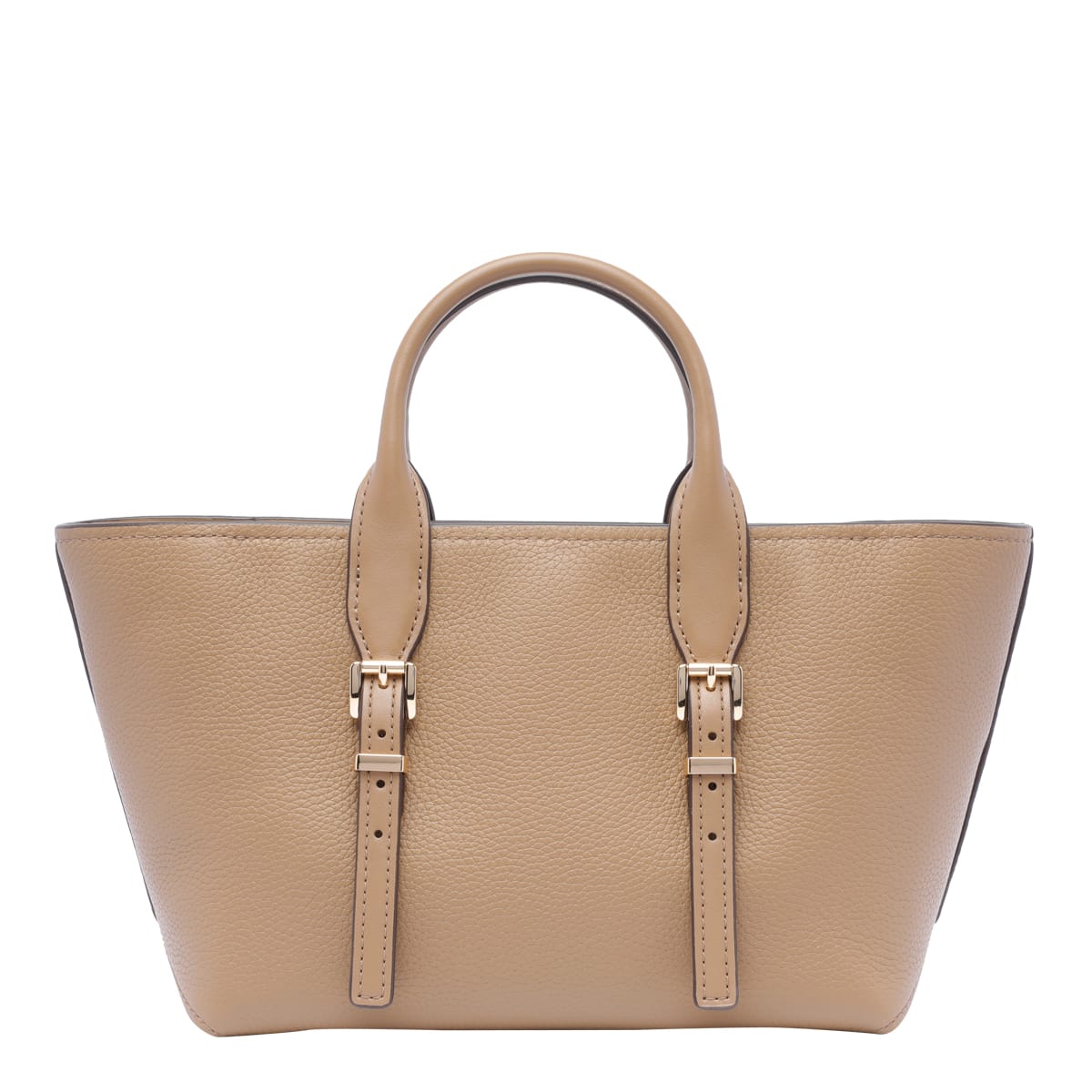 Michael Michael Kors Moore Satchel Bag In Beige