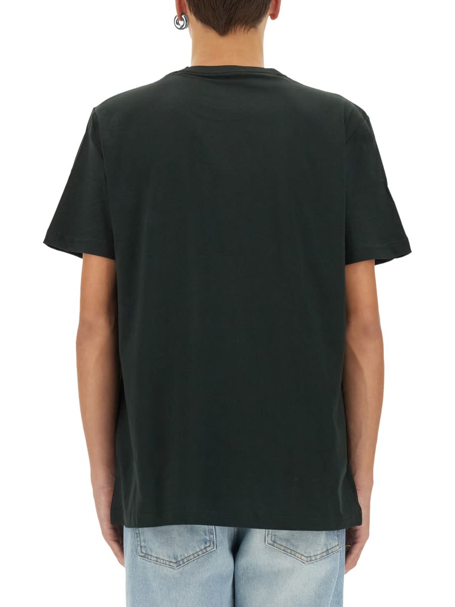 Fred Perry T-shirt With Logo In Green