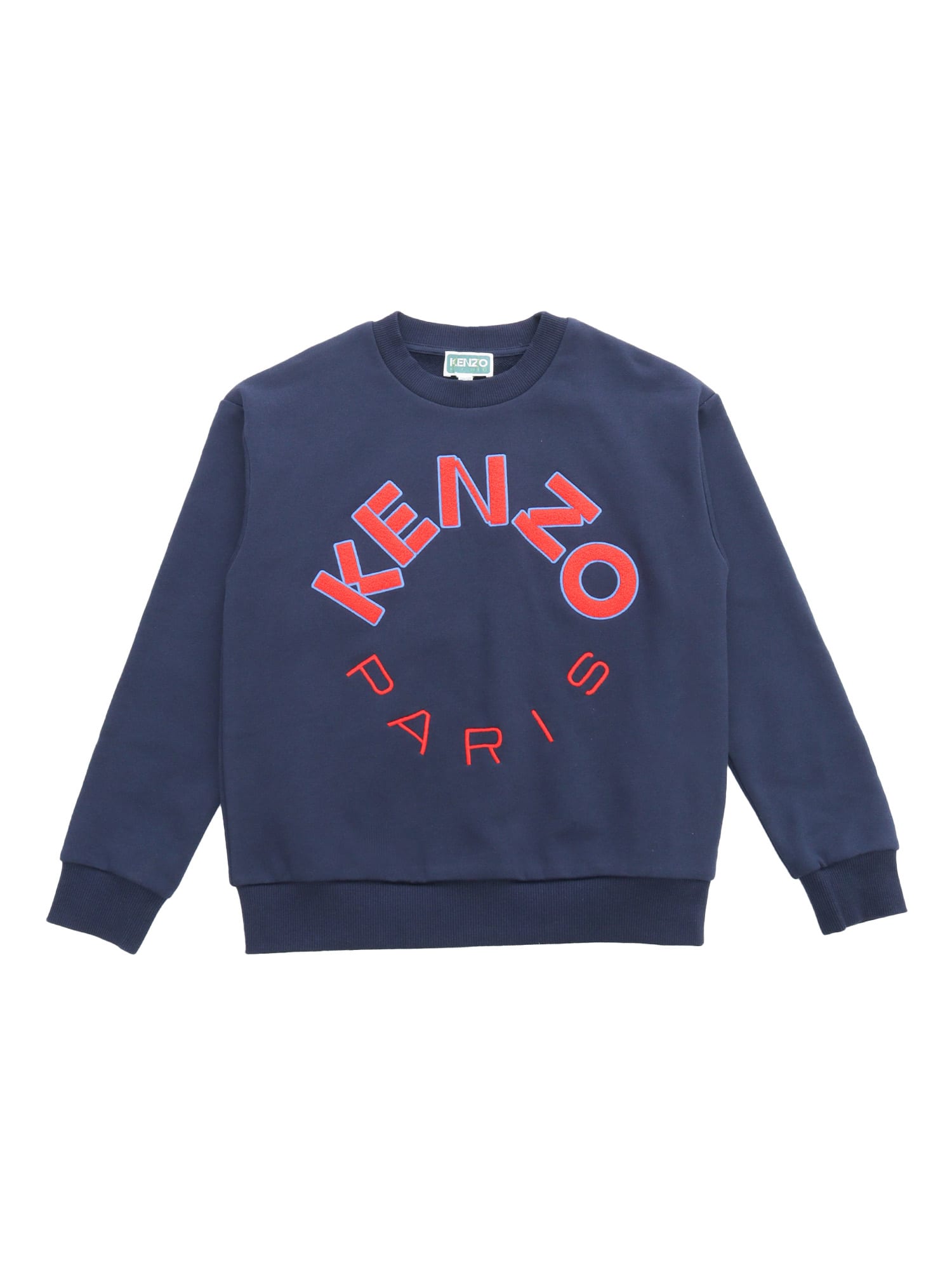 Shop Kenzo Blue Sweatshirt