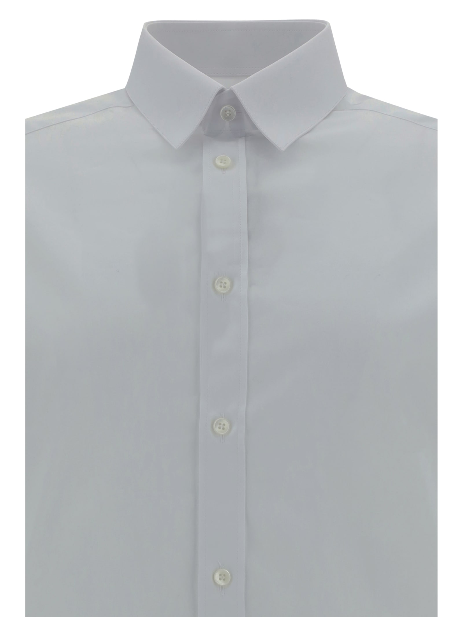 Shop Dolce & Gabbana Shirt In Bianco Ottico