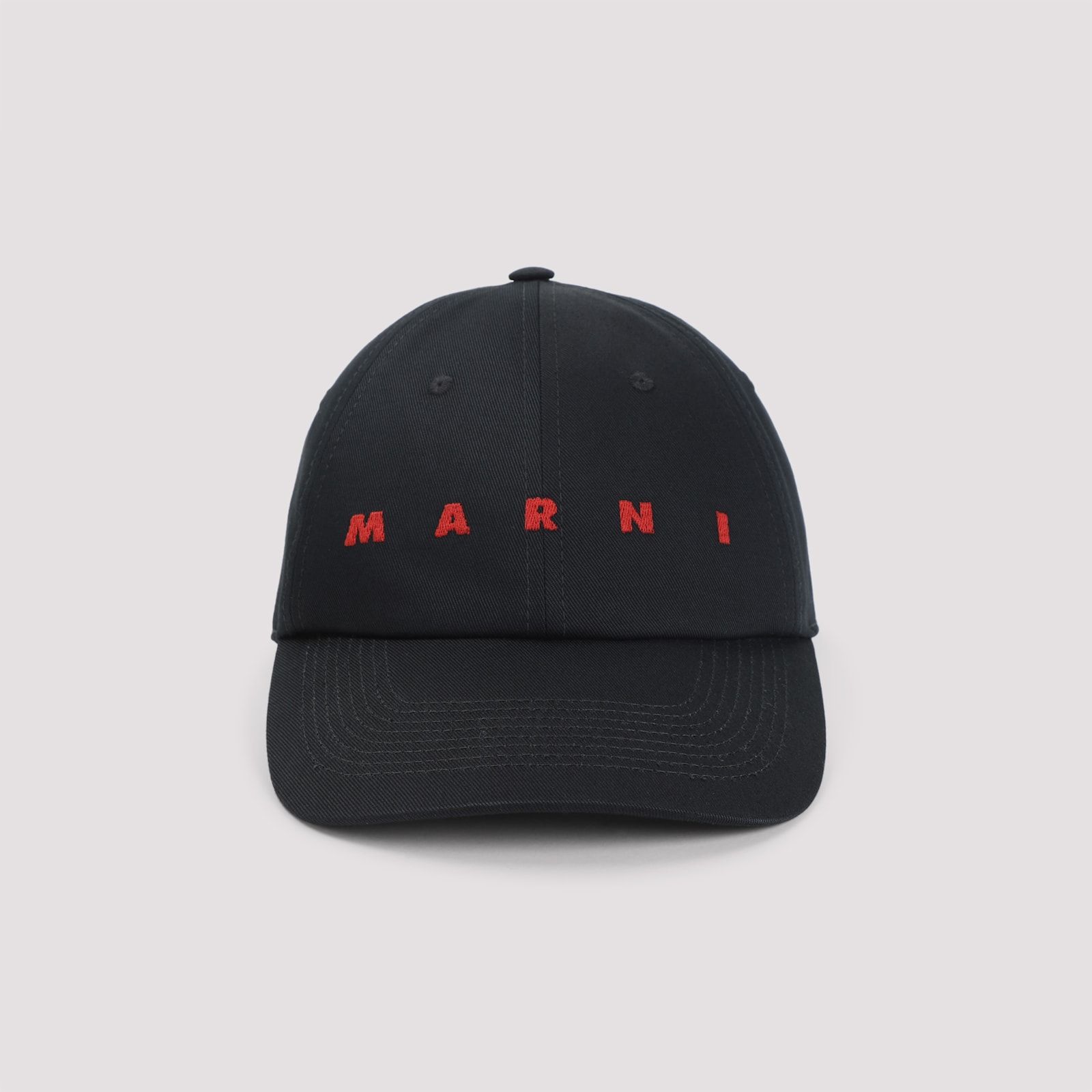 Marni Baseball Hat In Black