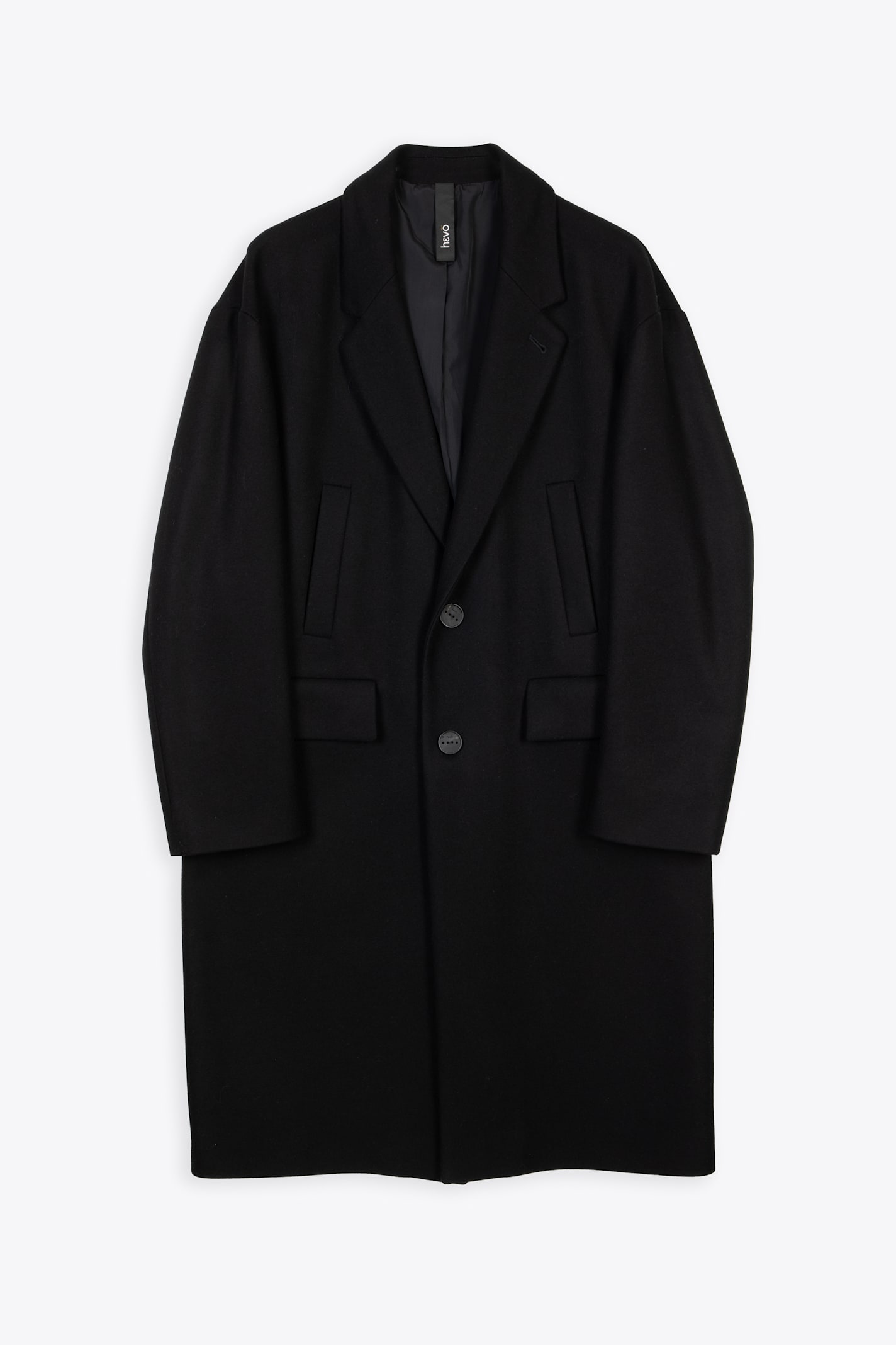 Coat Black wool coat - Noci