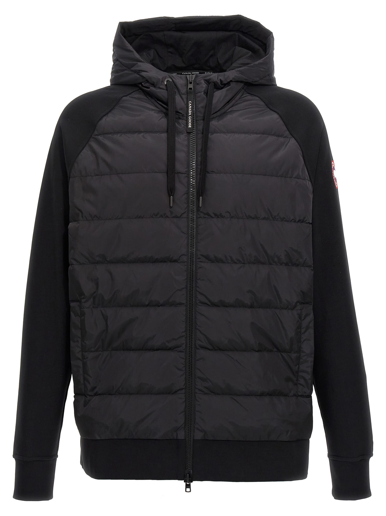 Canada Goose Huron Hybridge Jacket In Black