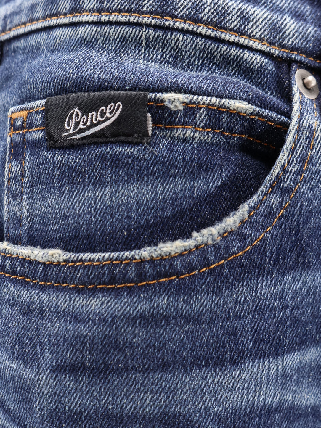 Pence Blue Denim Jeans In Blue