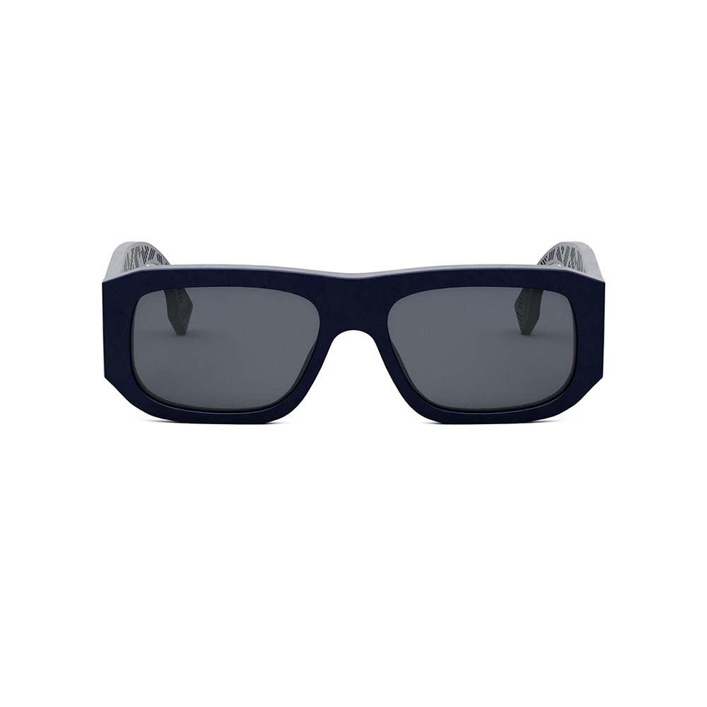 Fendi Sunglasses In Blu/grigio