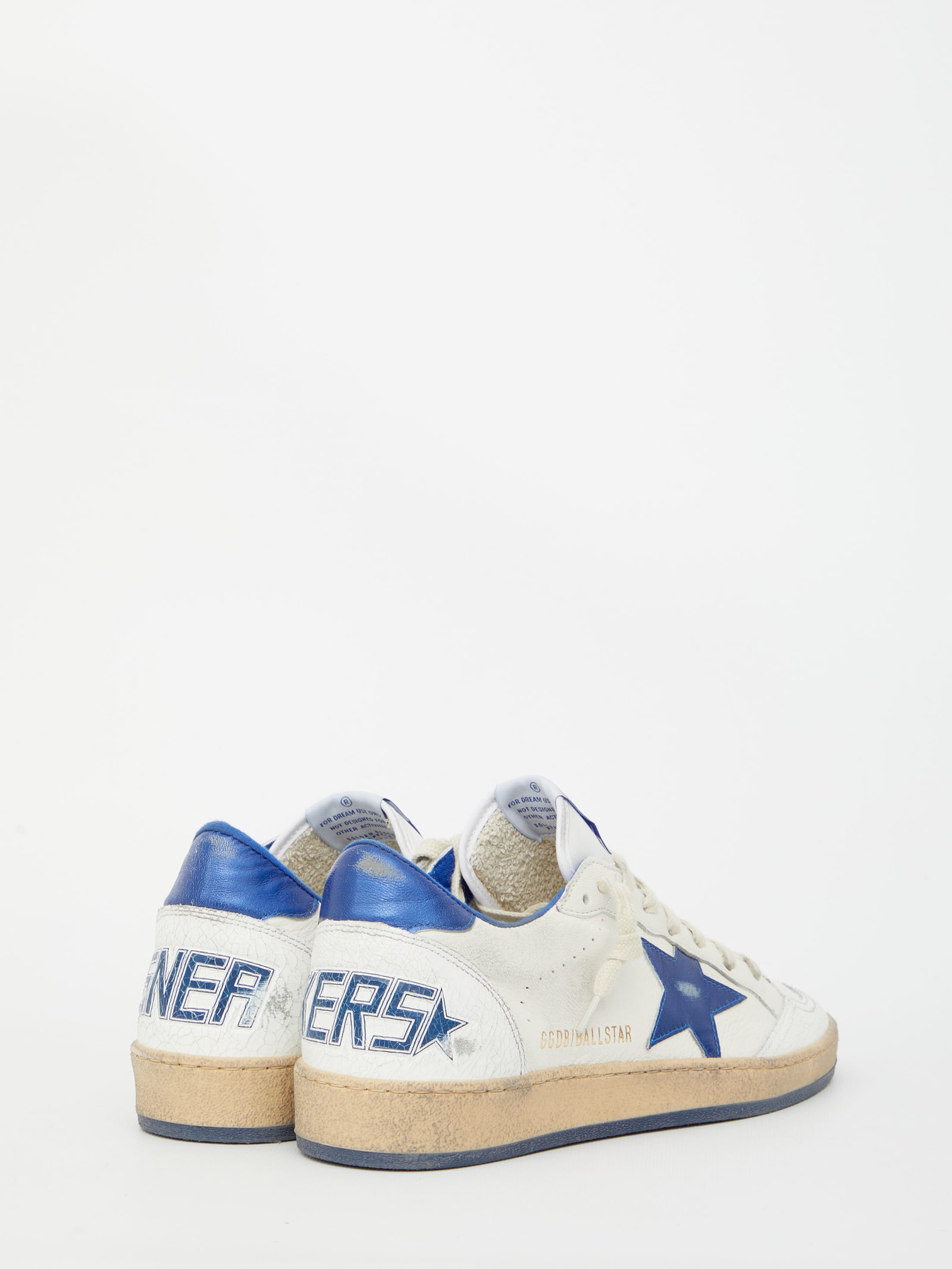 Shop Golden Goose Ball Star Sneakers In White