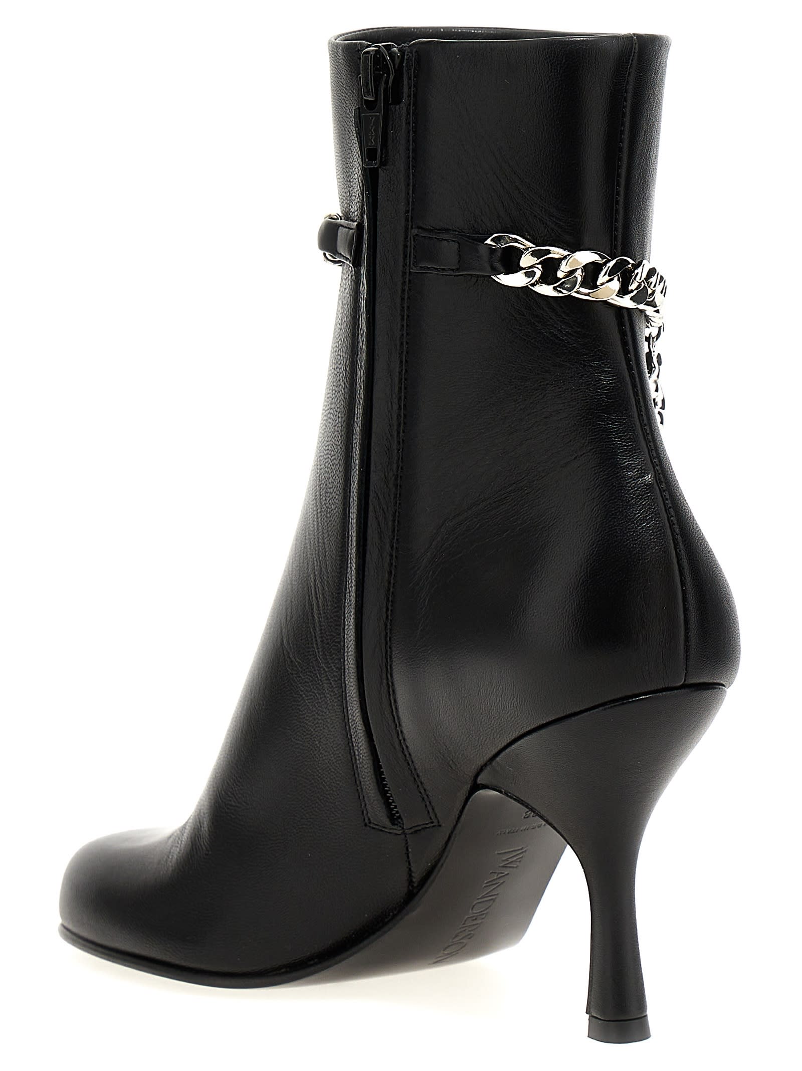 Shop Jw Anderson W/p Ankle Boots In Black