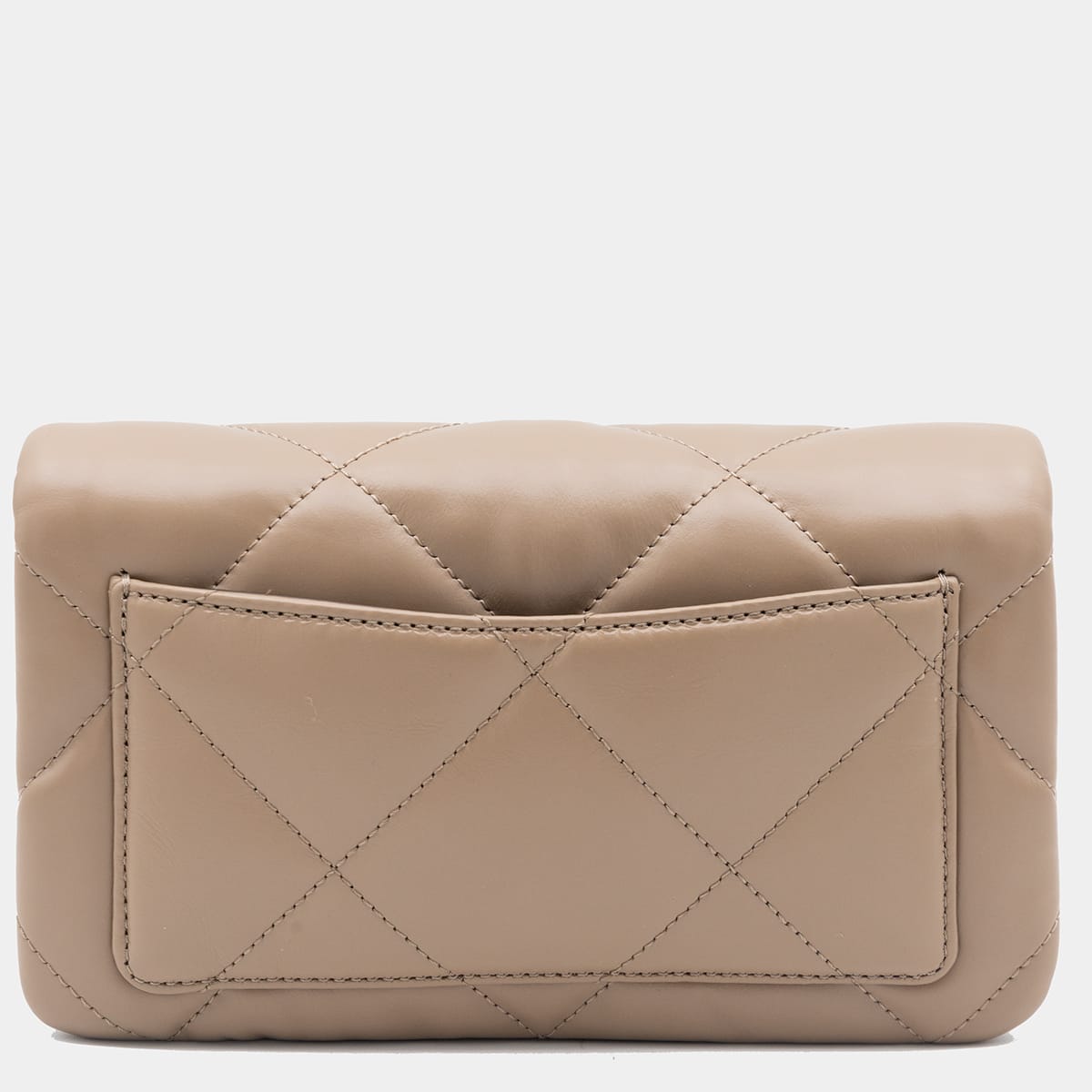 Shop Tory Burch Beige Leather Crossbody Bag In Taupe Oak