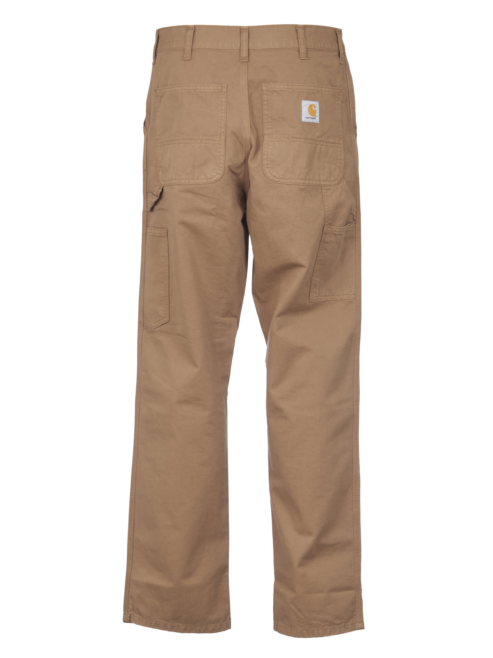 Shop Carhartt Straight Buttoned Trousers In Buffalo