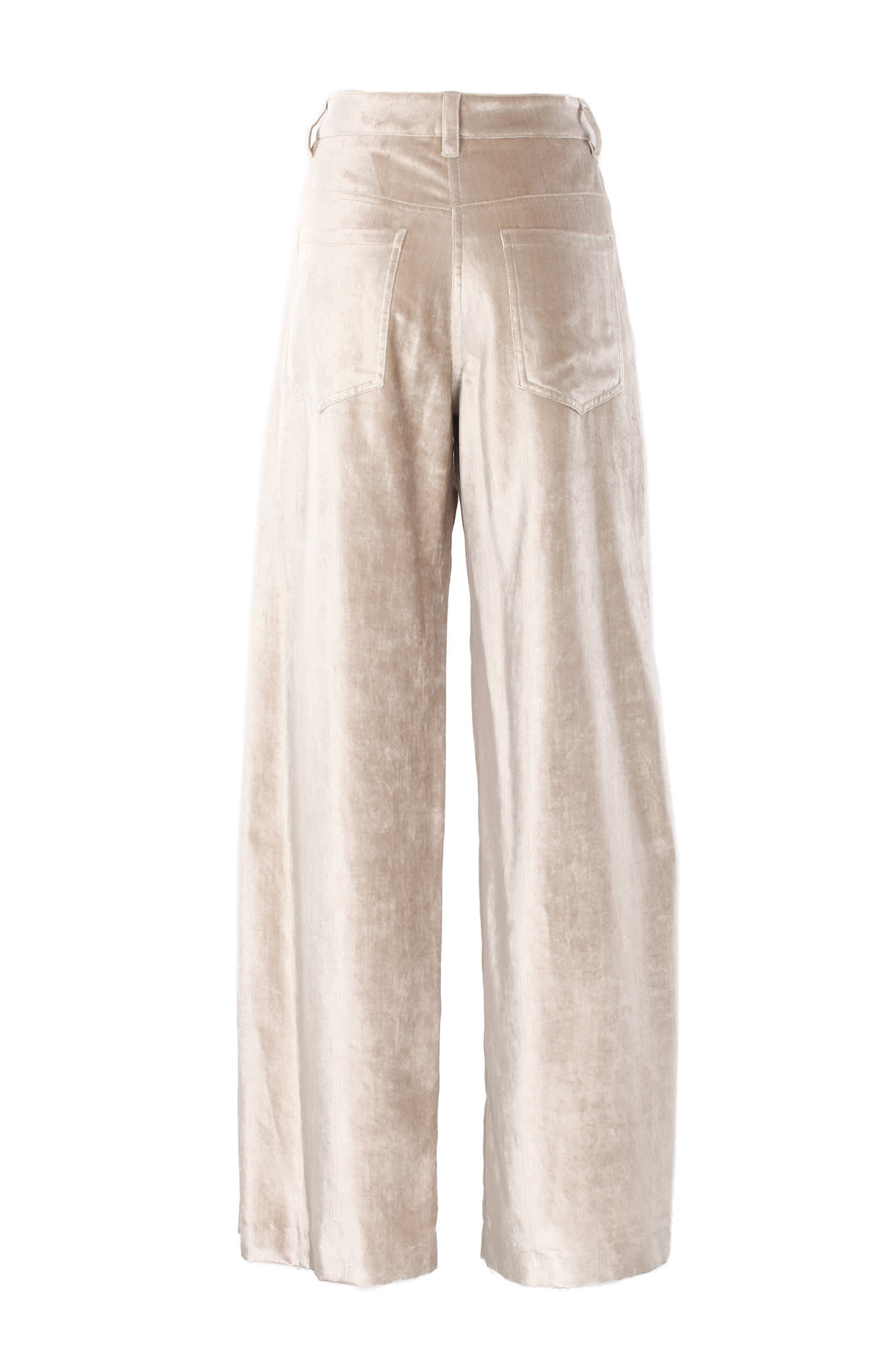 Shop Brunello Cucinelli Trousers Beige