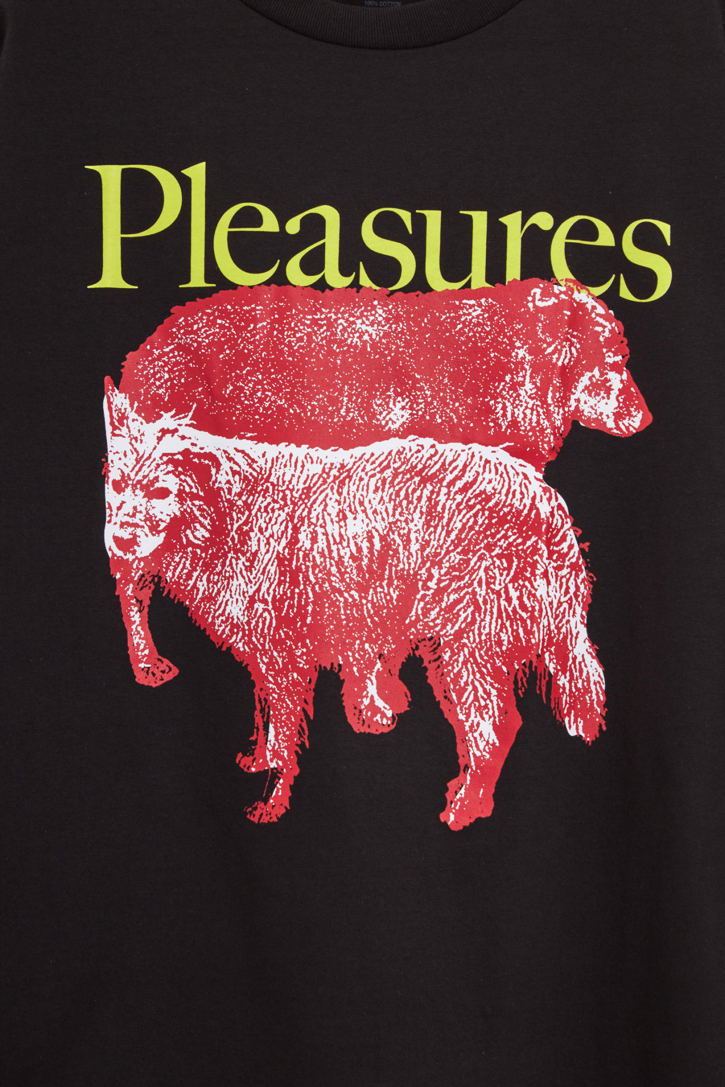 Shop Pleasures Wet Dogs T-shirt In Black