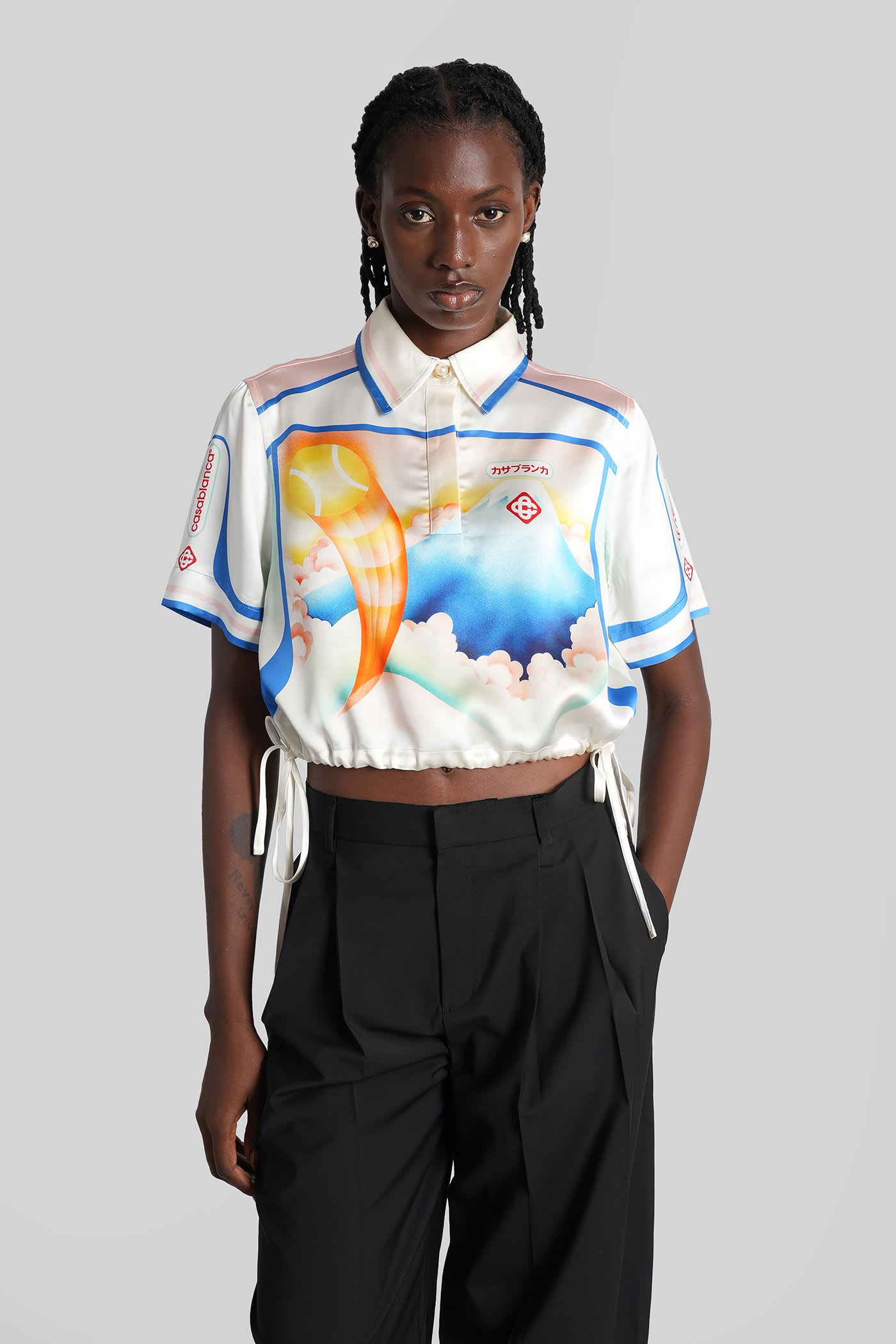 Shirt In Multicolor Viscose