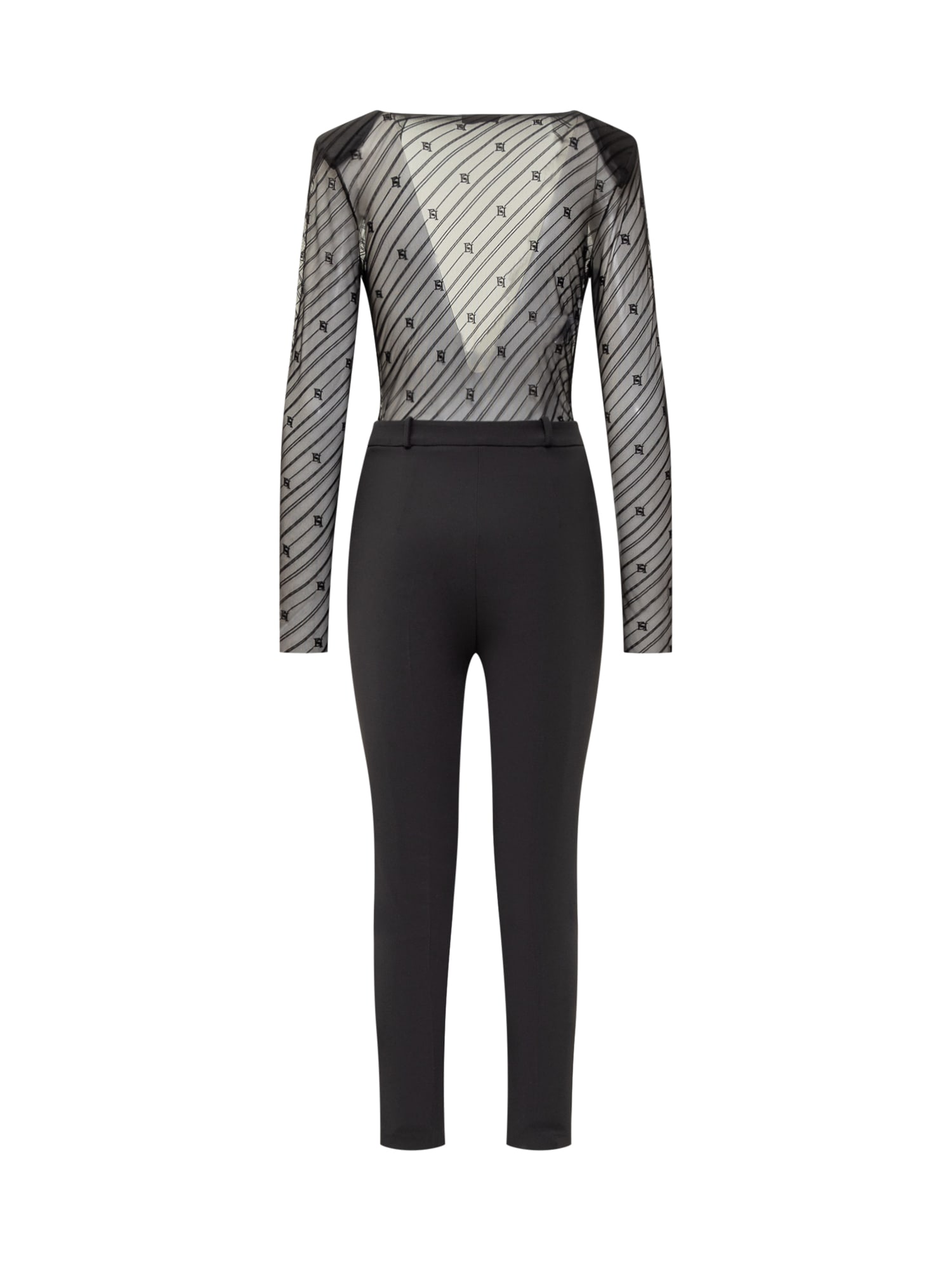 Shop Elisabetta Franchi Suit In Nero