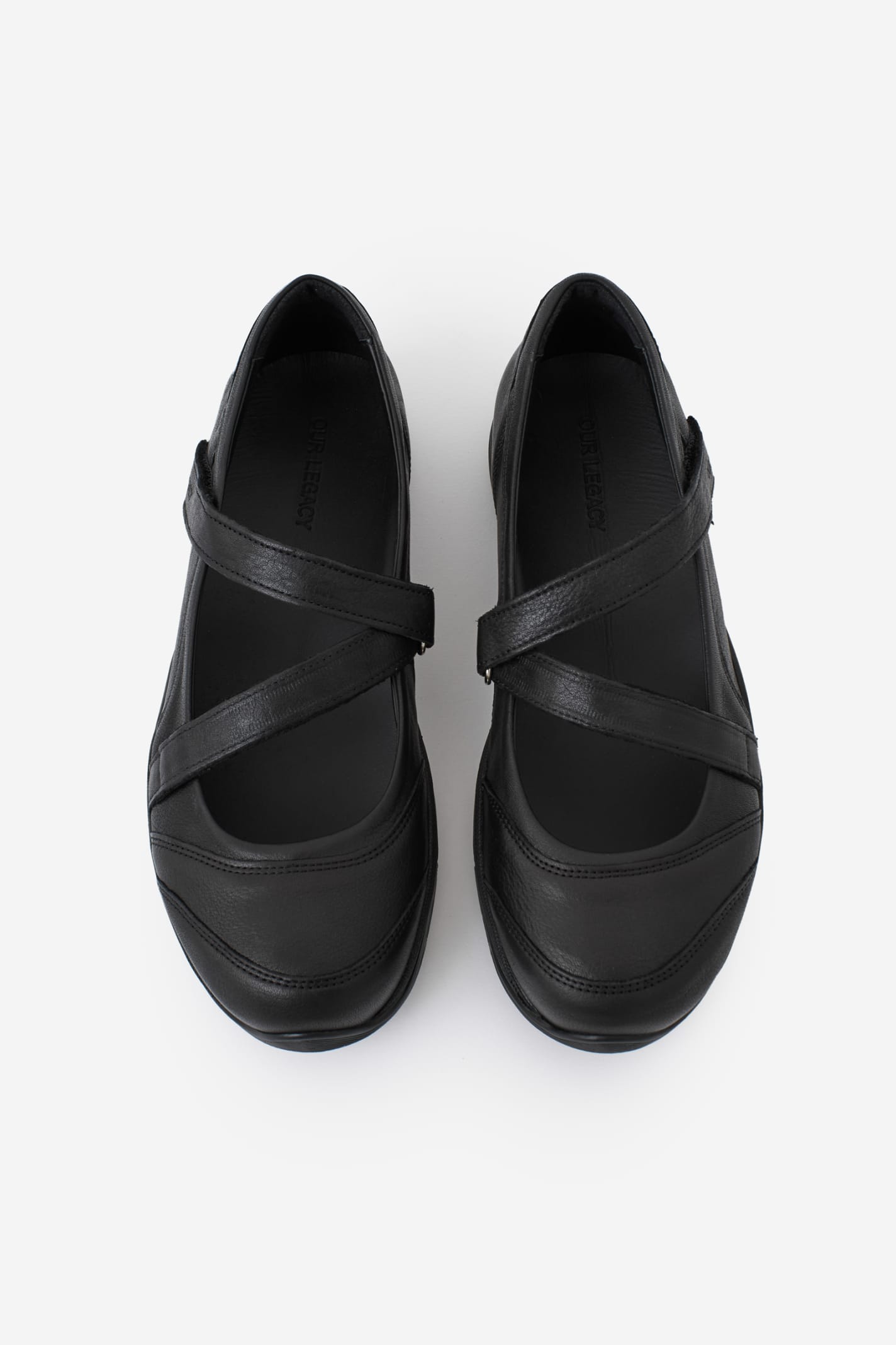 Shop Our Legacy Sweetheart Dress Shoes In Black