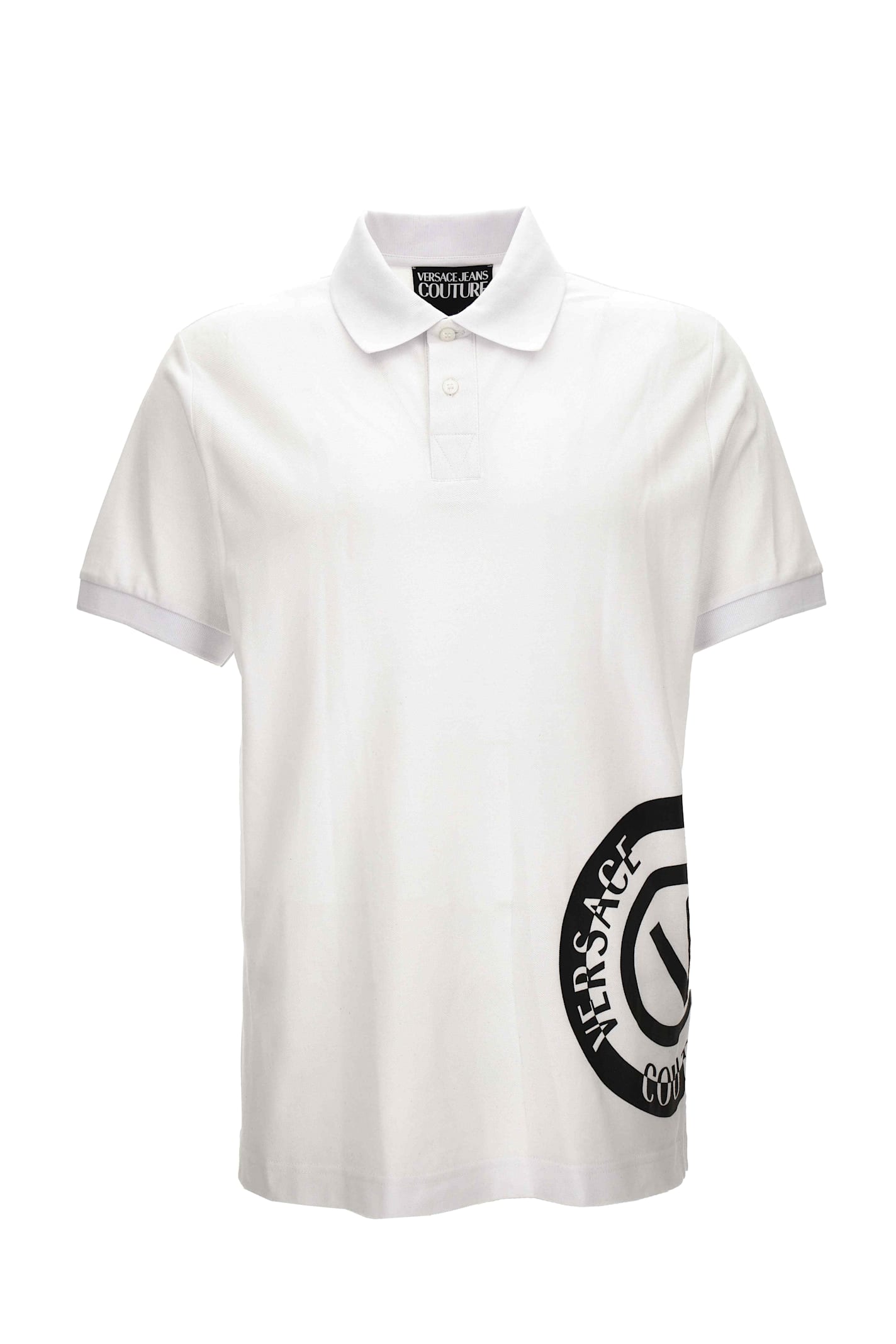 Versace Jeans Couture White Polo