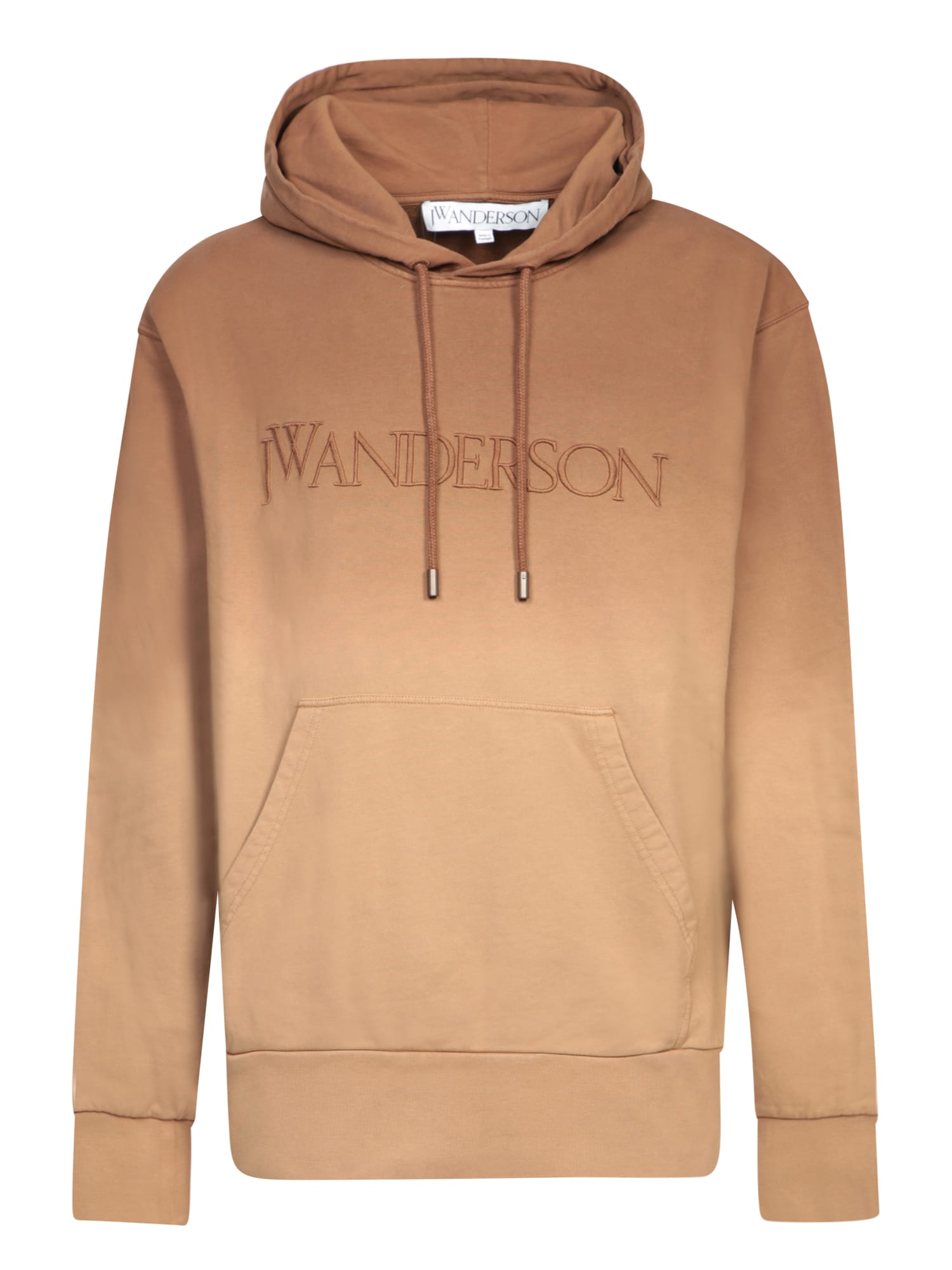 Shop Jw Anderson Brown Hoodie