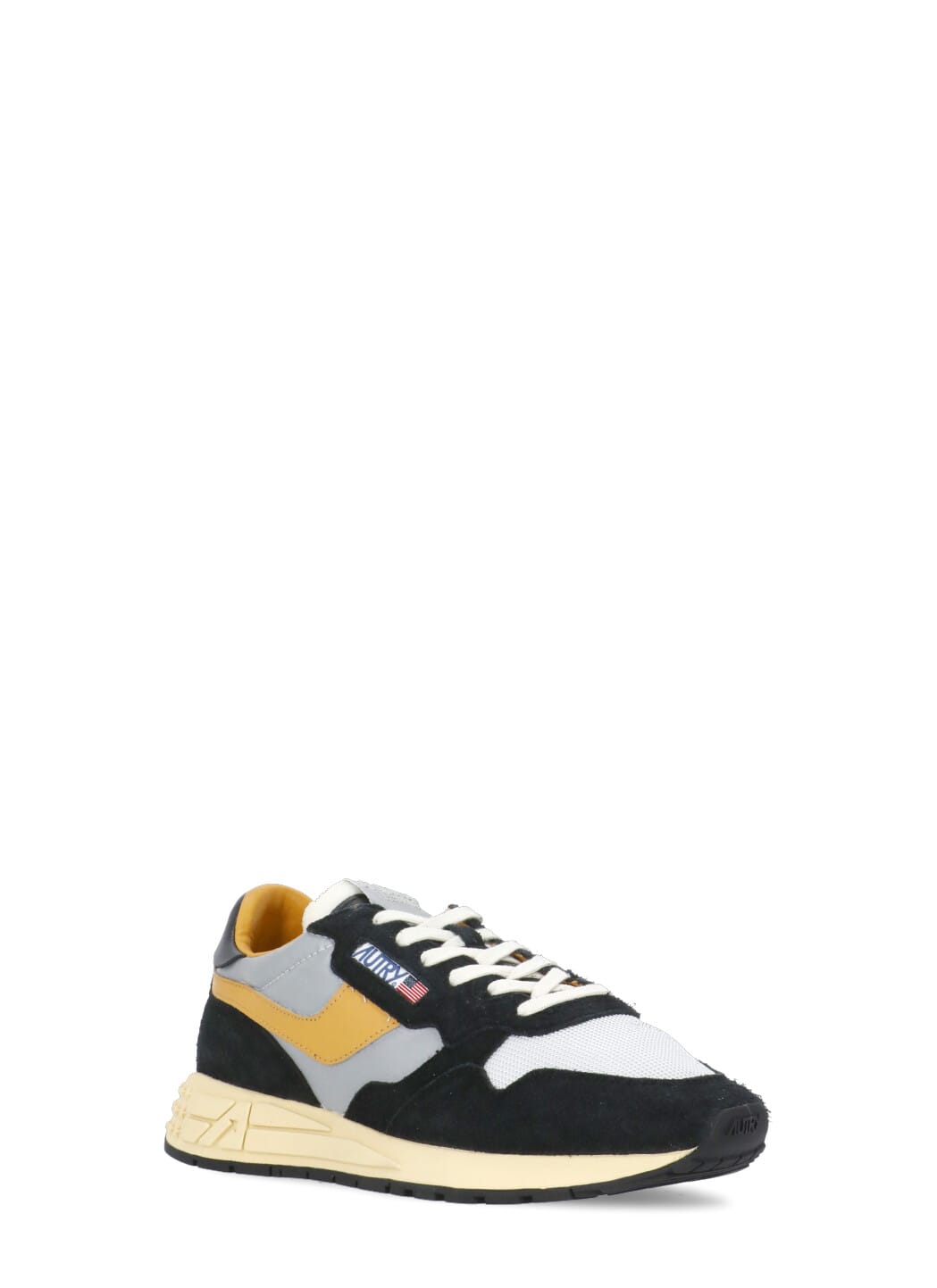 Shop Autry Reelwind Low Sneakers In Black