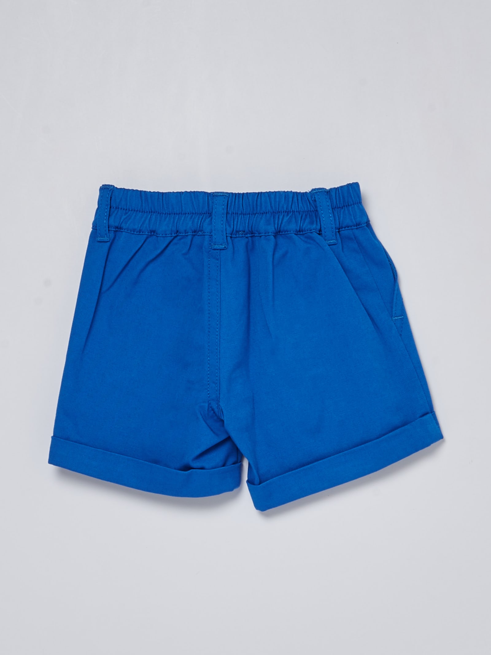 Shop Moschino Shorts Shorts In Azzurro