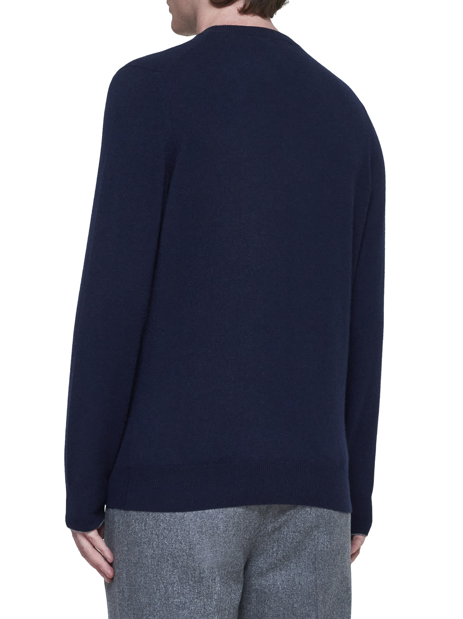 Shop Brunello Cucinelli Sweater In Blue