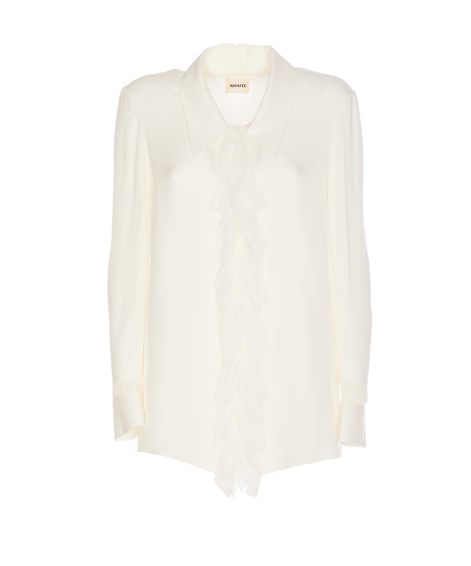 Shop Khaite Luka Top In White