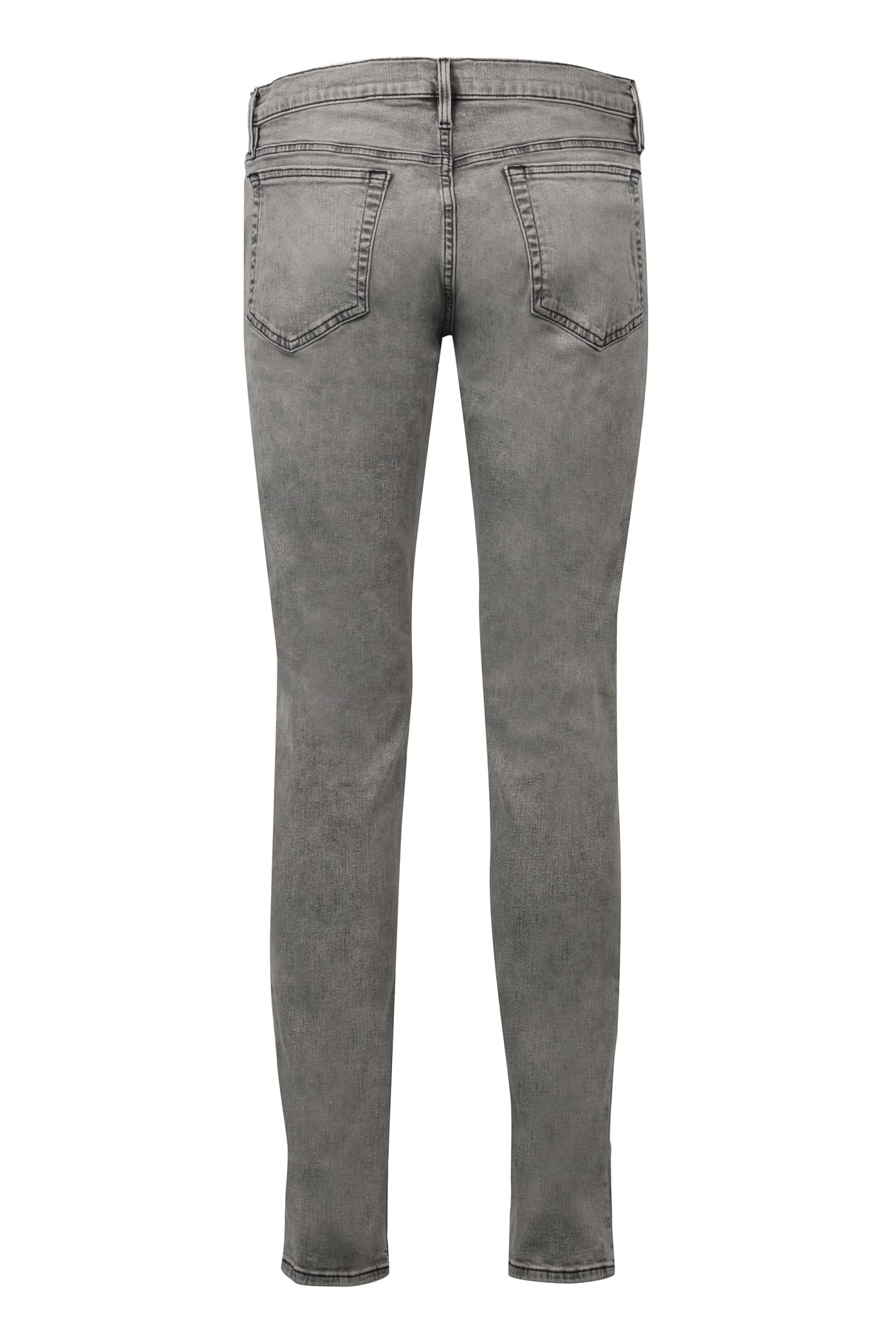 Shop Frame Solano 5-pocket Slim Fit Jeans In Grey