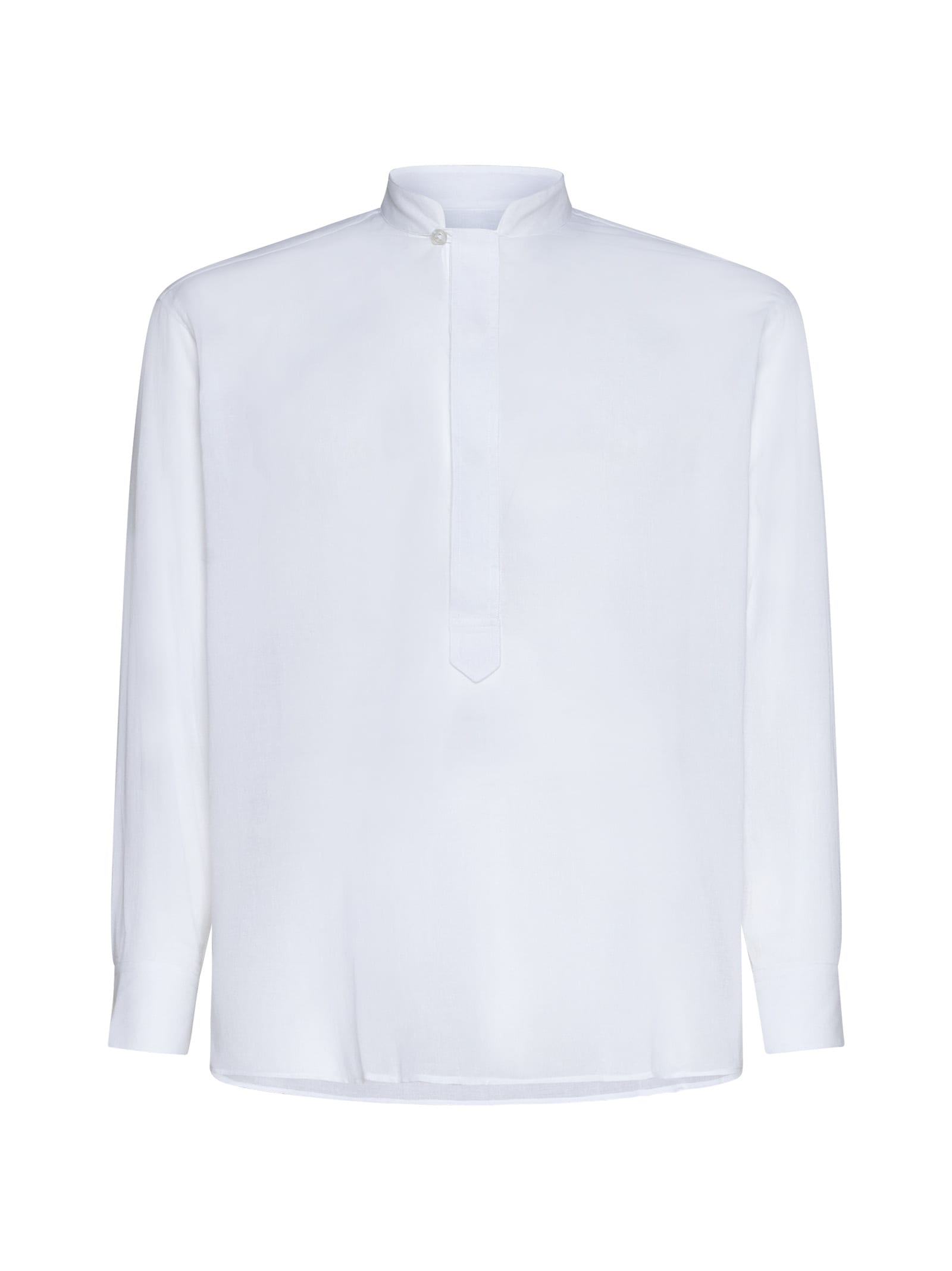 Shop Lardini Shirt In Bianco